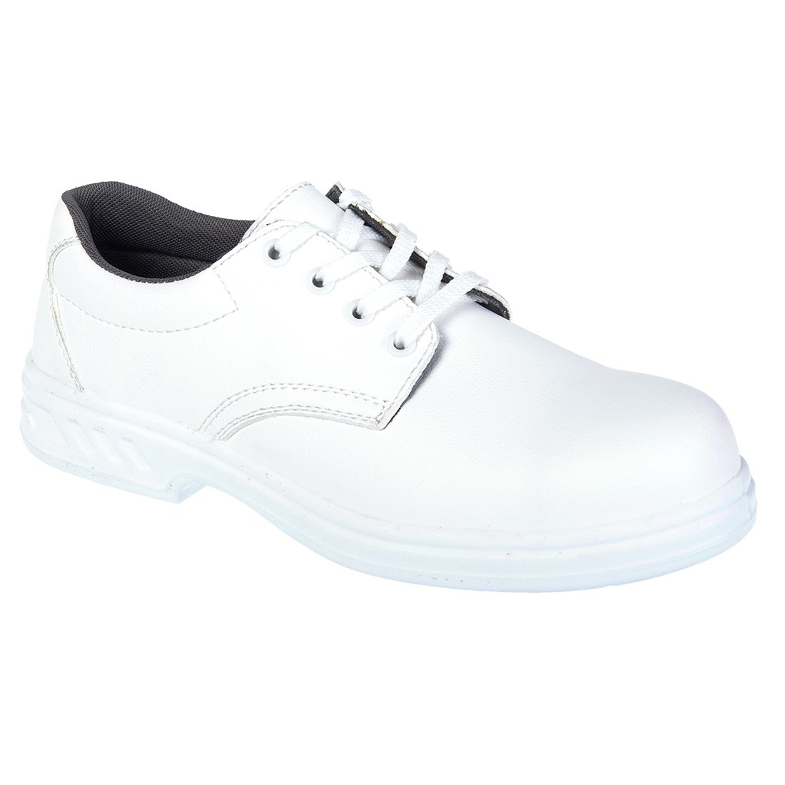 STEELITE LACED SAF SHOE S2 WHT 36