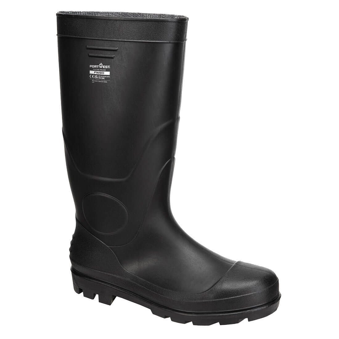 PVC WELLINGTON O4 FO BLACK 40
