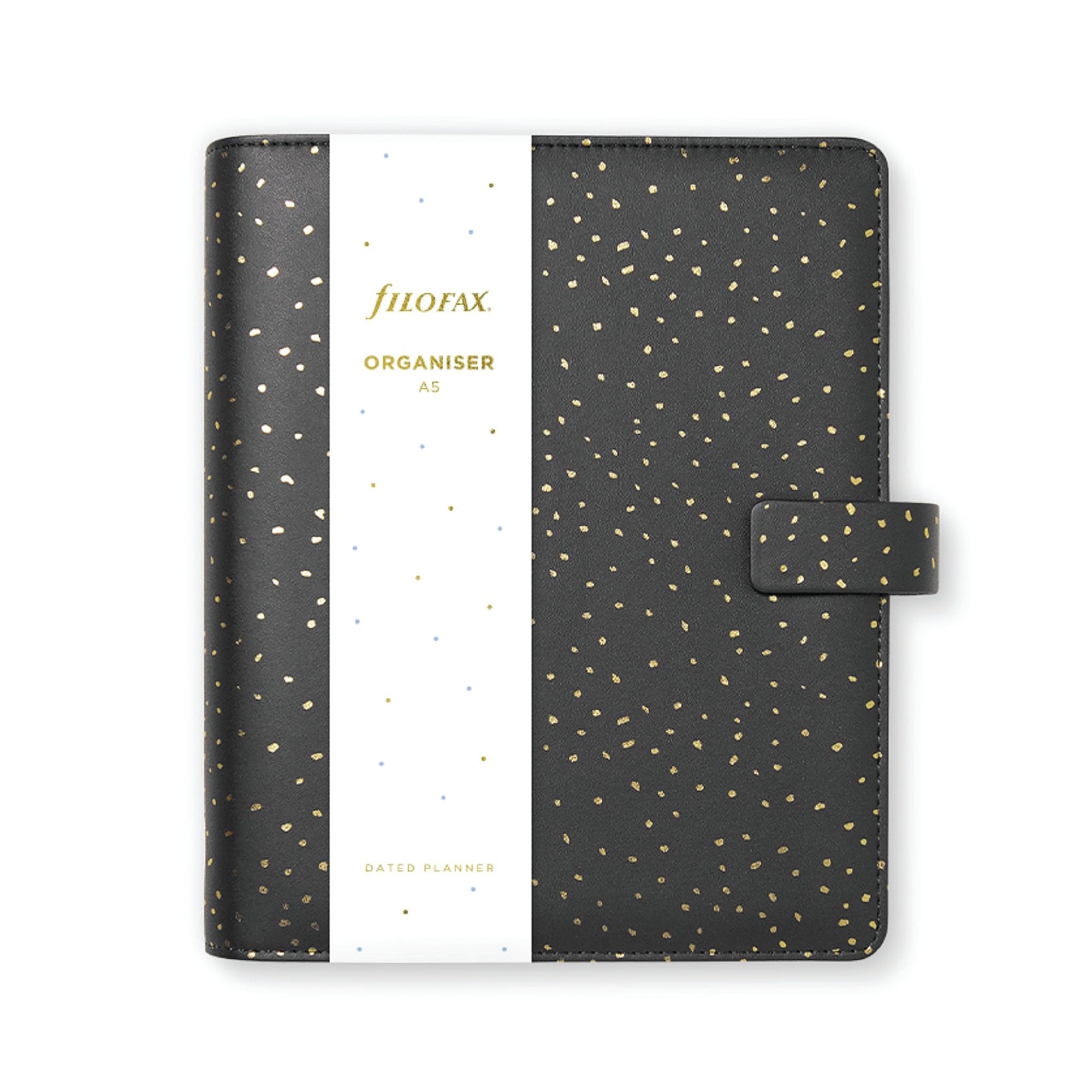FILOFAX CONFETTI ORGANISER A5 CHARC