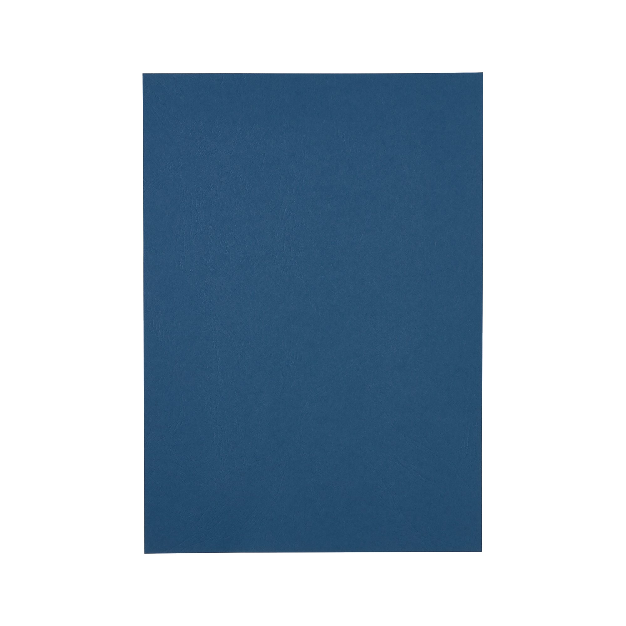 GBC LEATHER A4 BIND CVR 250G BLU 100