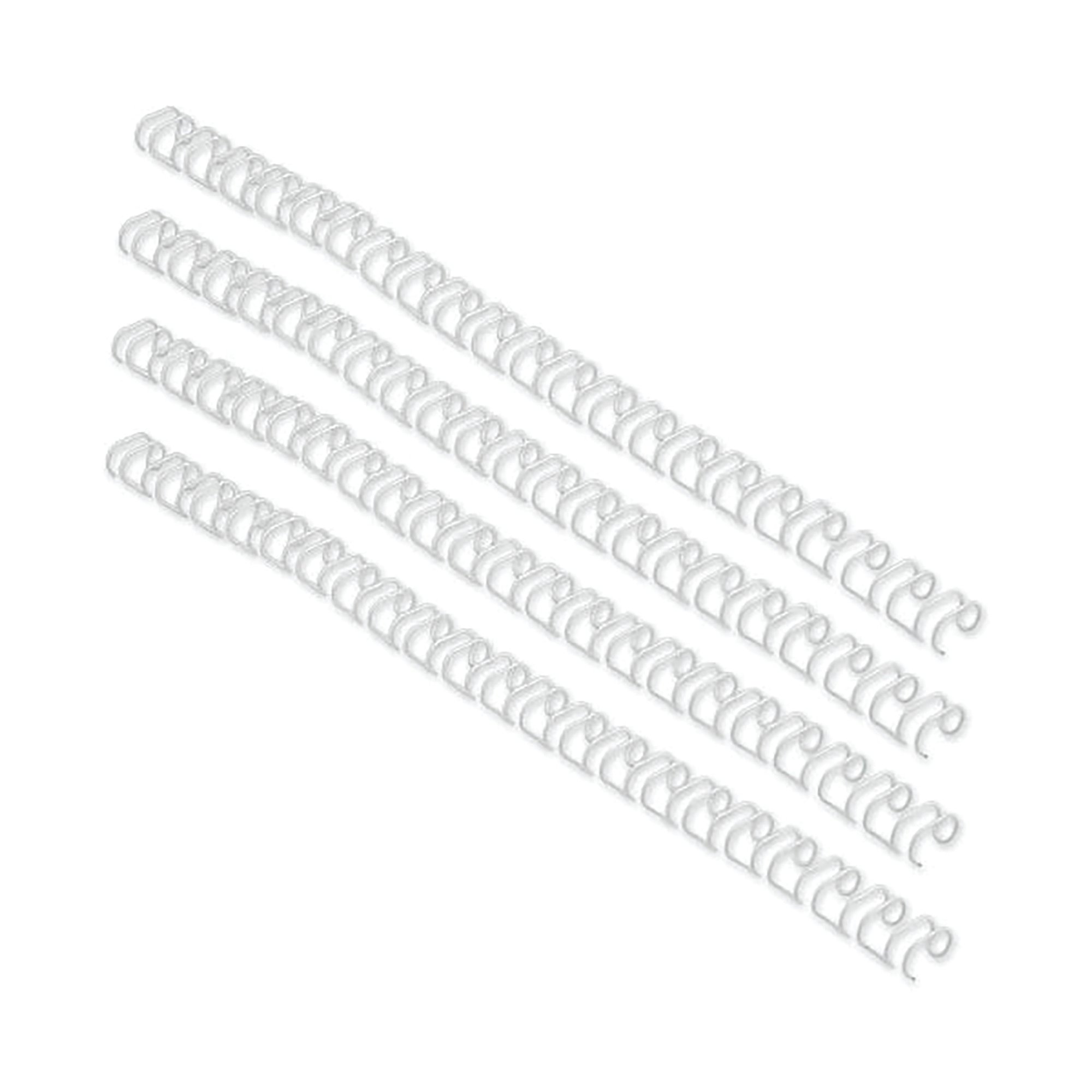 GBC 8MM A4 BINDING WIRES WHITE PK100