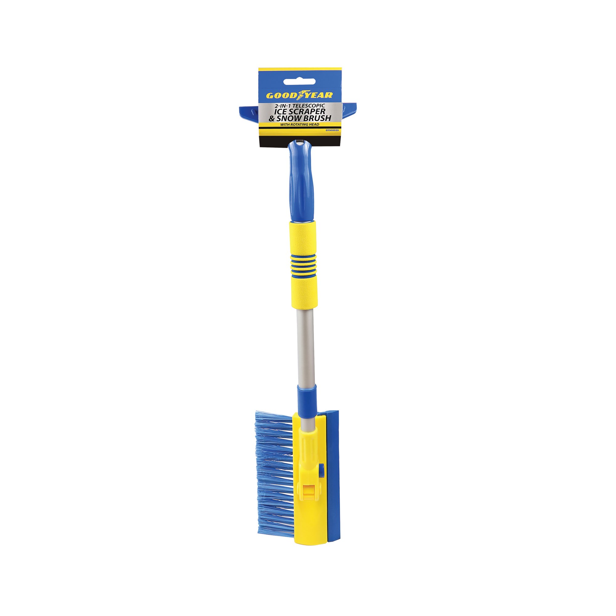 2-IN-1 ICE SCRAPER AND SNOW BRUSH