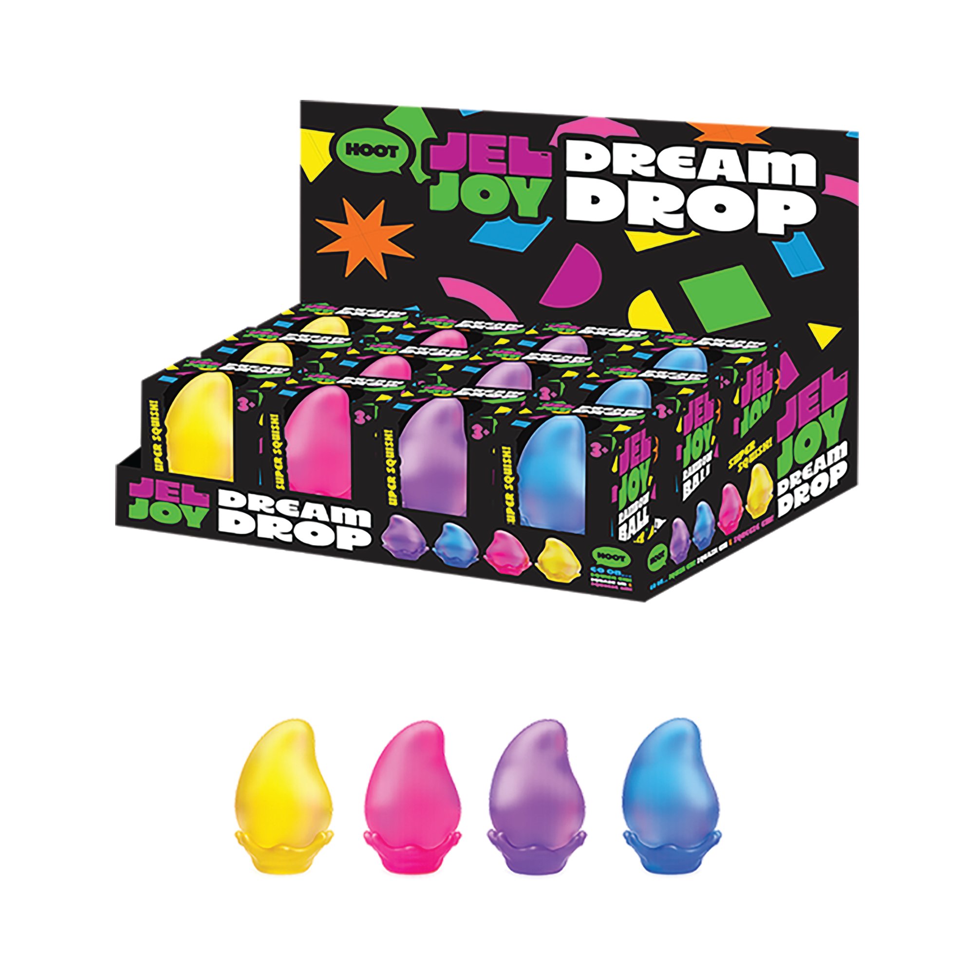 SQUISHY DREAM DROP 80X60X80MM PK12