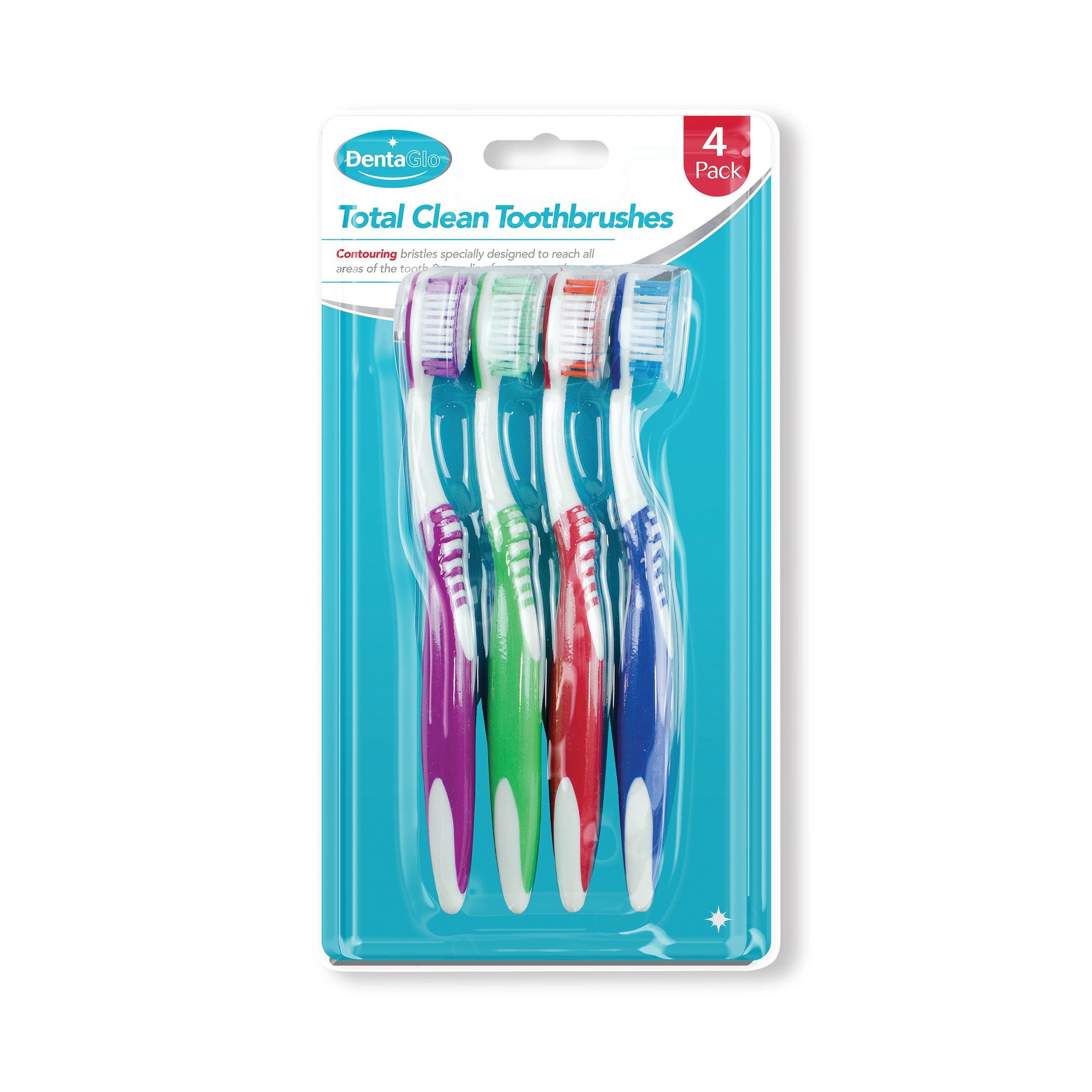 DENTAGLO TOOTHBRUSHES X4 AST PK24