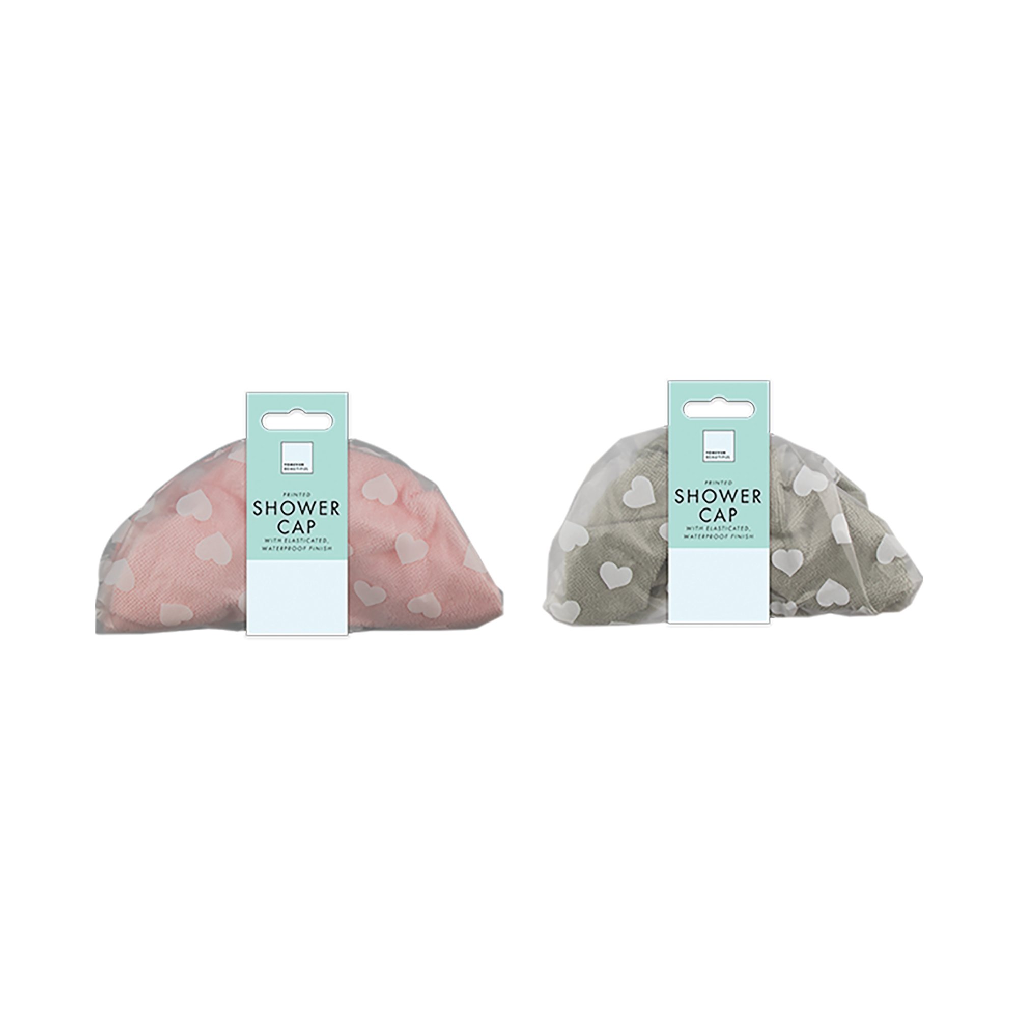 PRINTED SHOWER CAP ASSORTED PK24