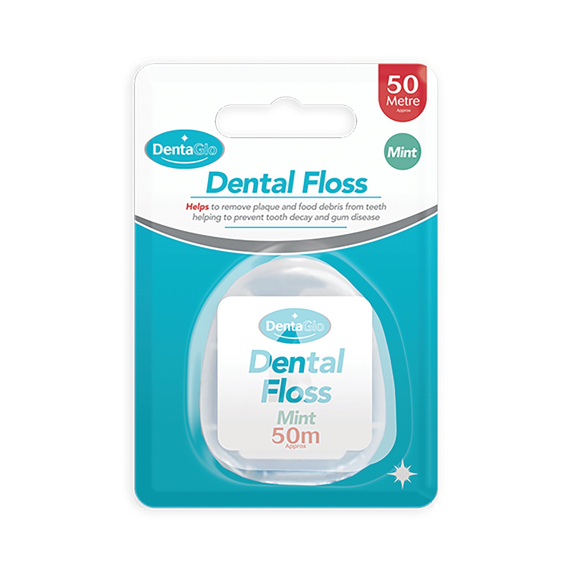 DENTAGLO DENTAL FLOSS MINT PK24