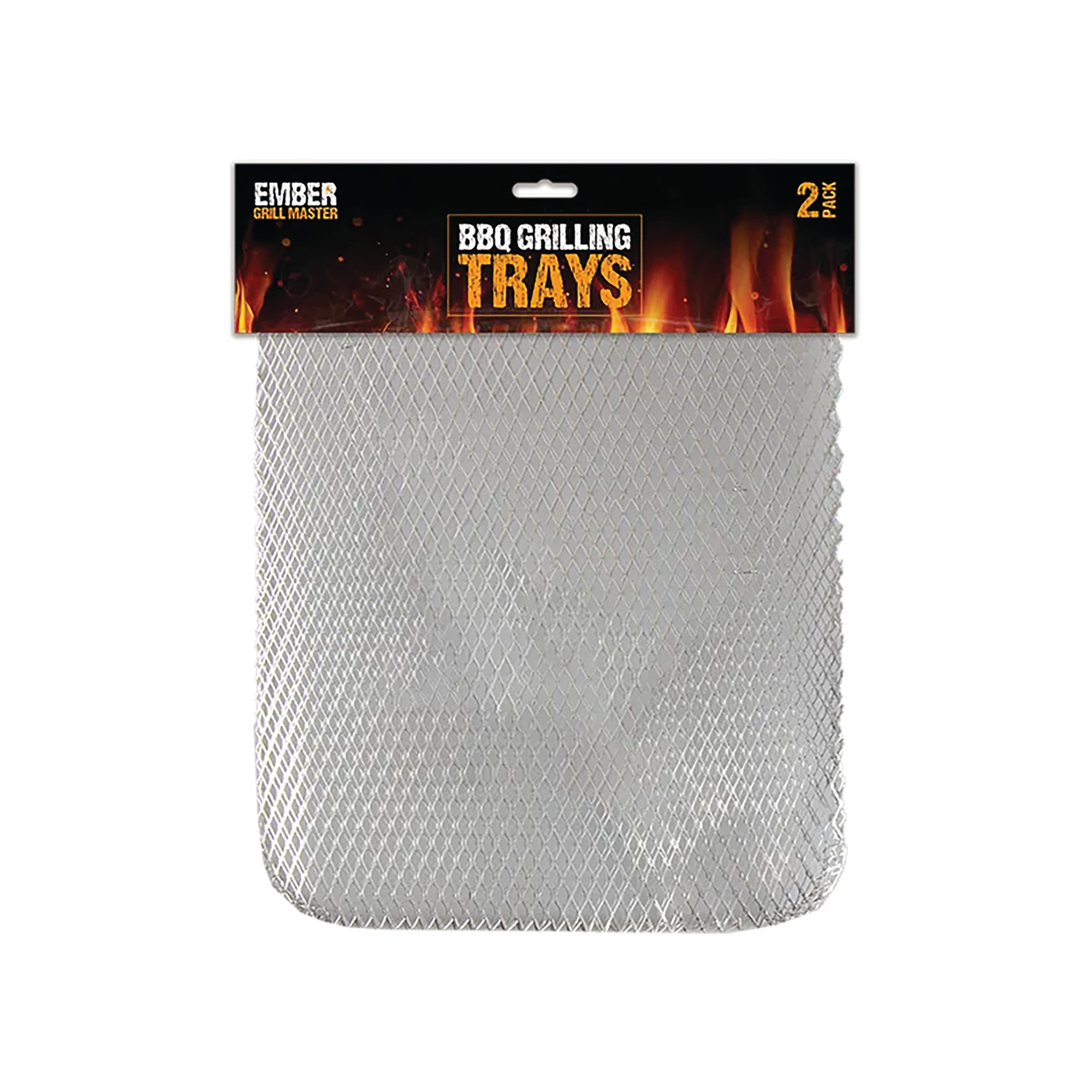 BBQ GRILLING TRAYS PK2
