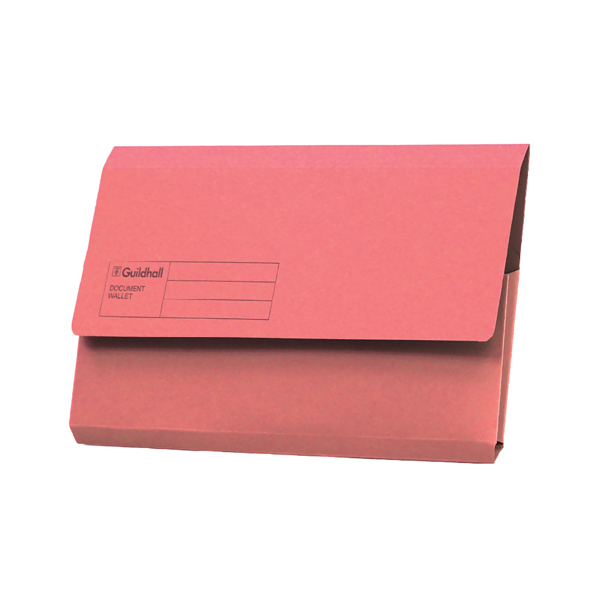 GUILDHALL DOC WLT FOOLSCAP PINK PK50