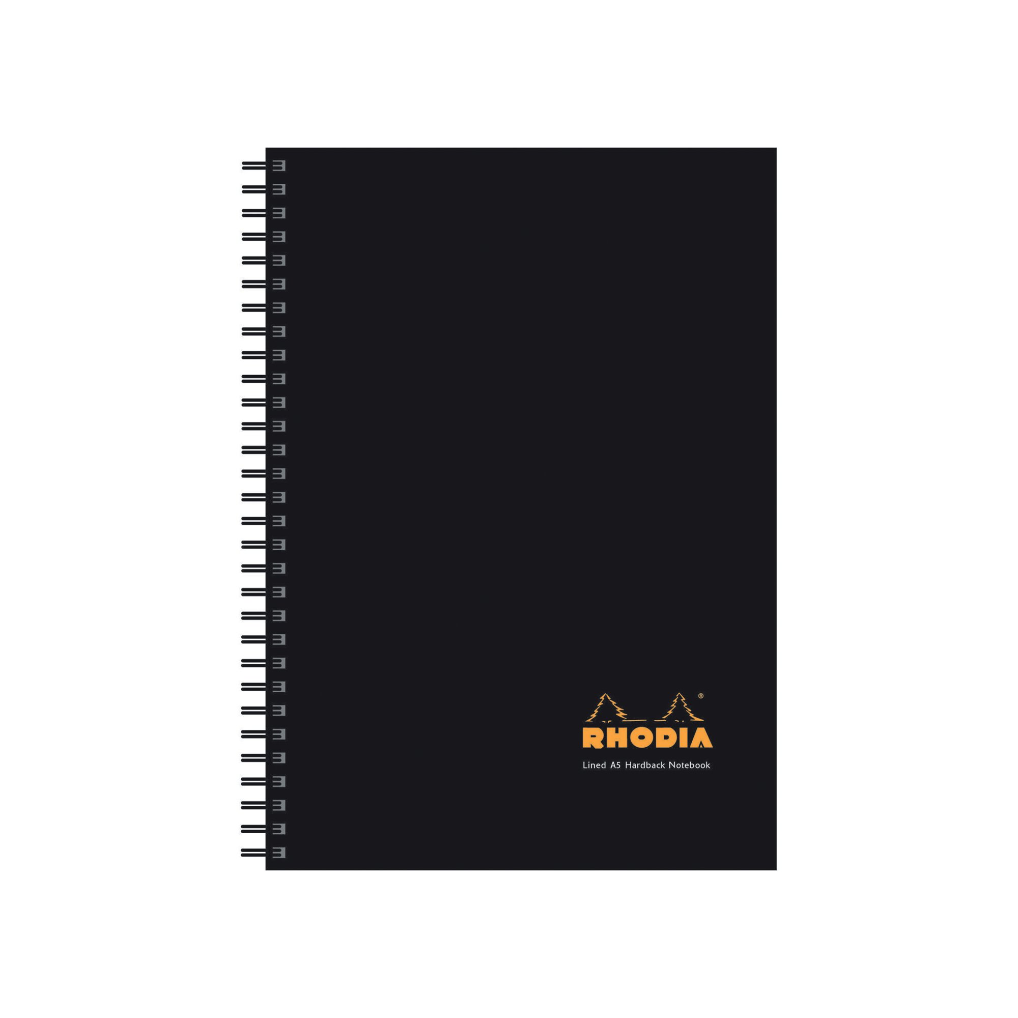 RHODIA BUS BOOK A5 WBND HB NBK BK P3