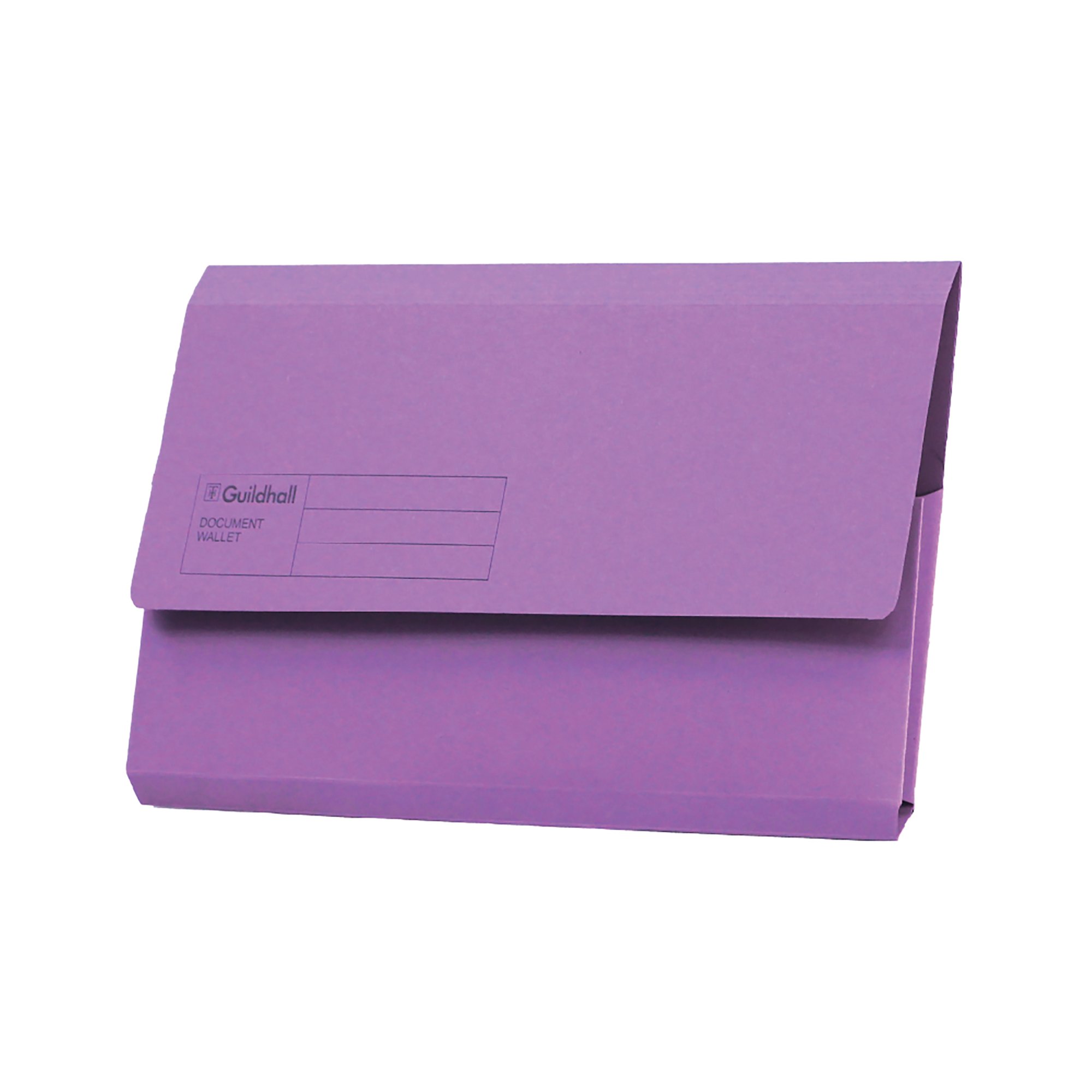GUILDHALL DOC WALLETS FC VIOLET PK50