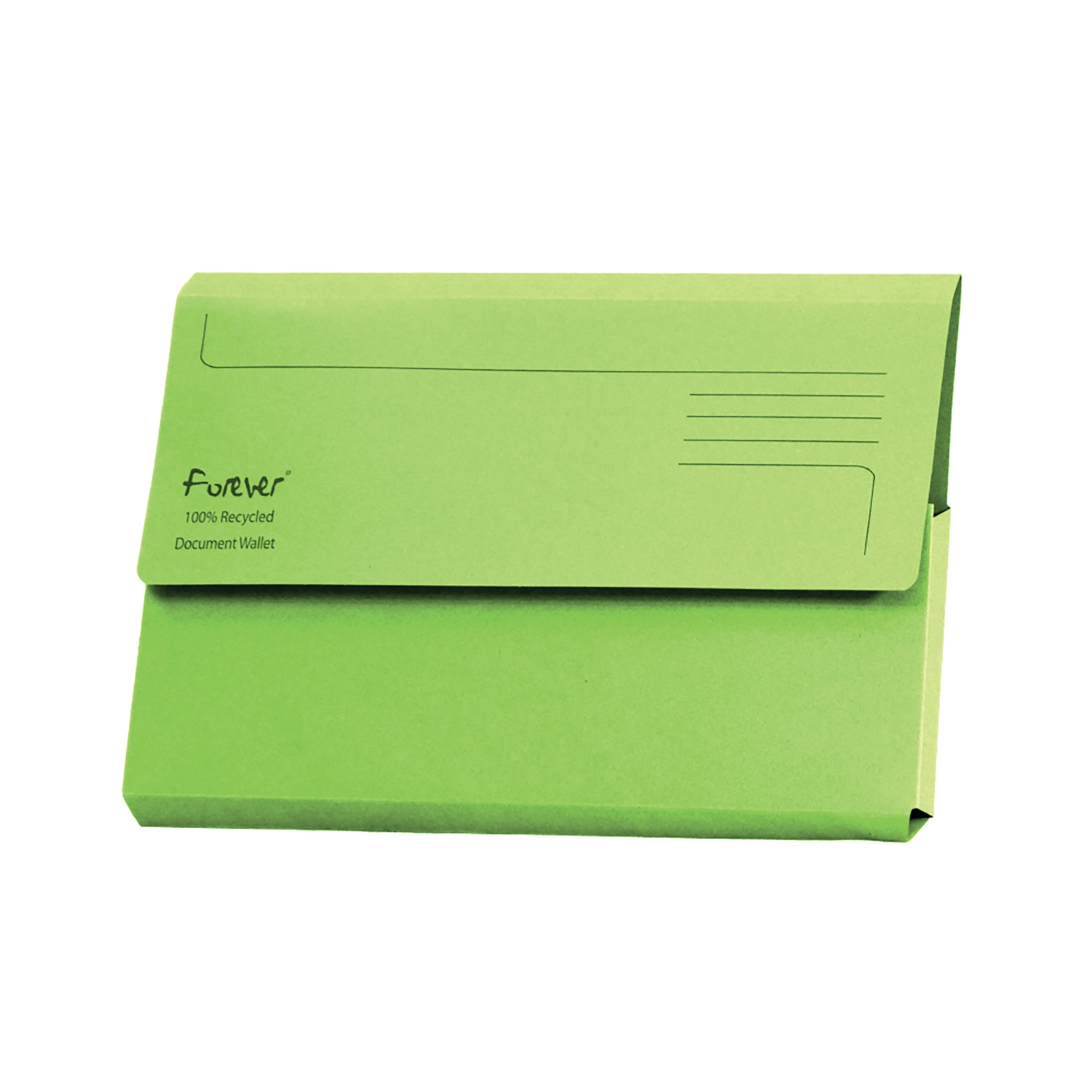 EXACOMPTA FOREVER DOC WLT BGRN PK25