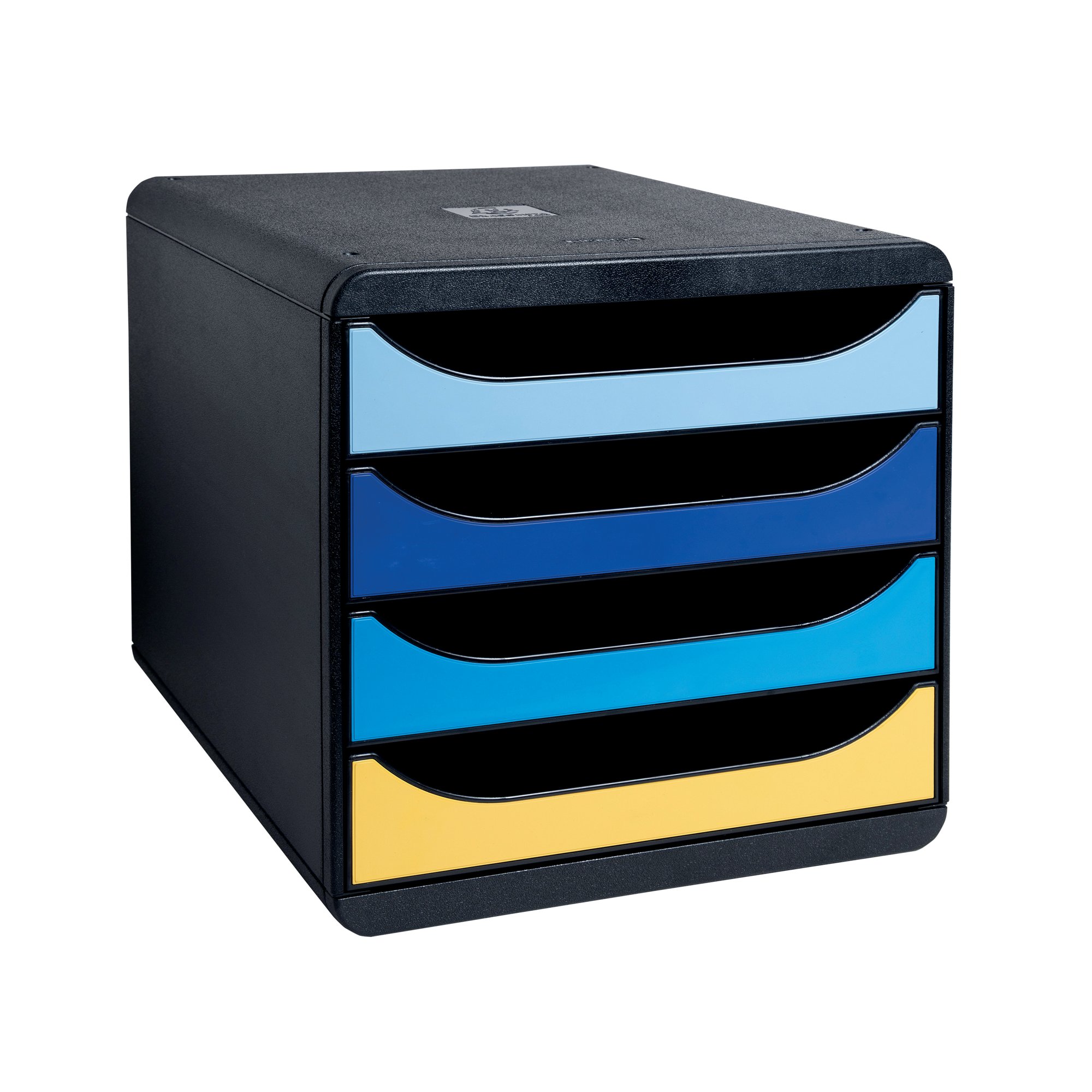 EXACOMPTA BEE BLUE BIG BOX 4 DRAWERS