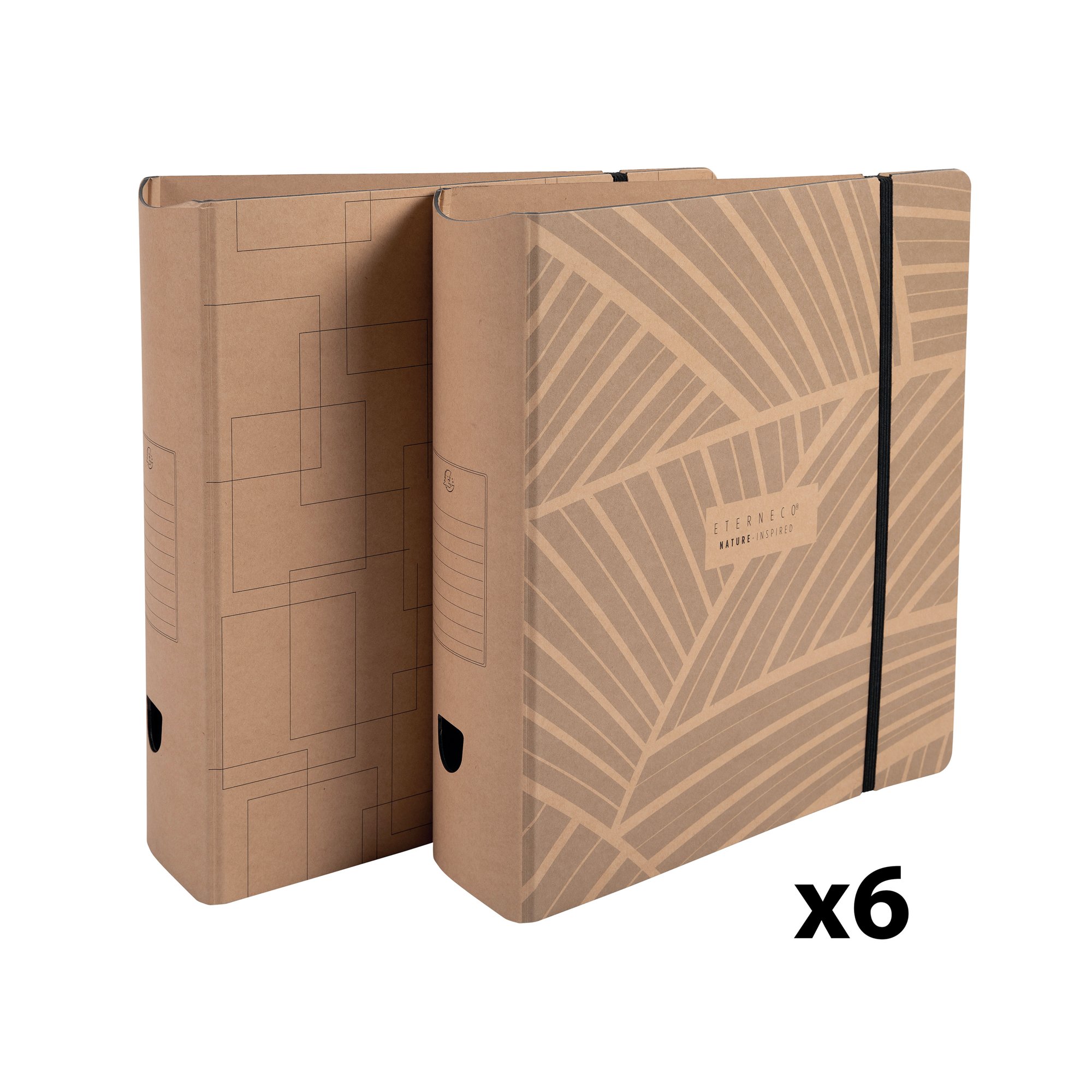 EXACOMPTA ETERNECO LAF A4 80MM AST 6