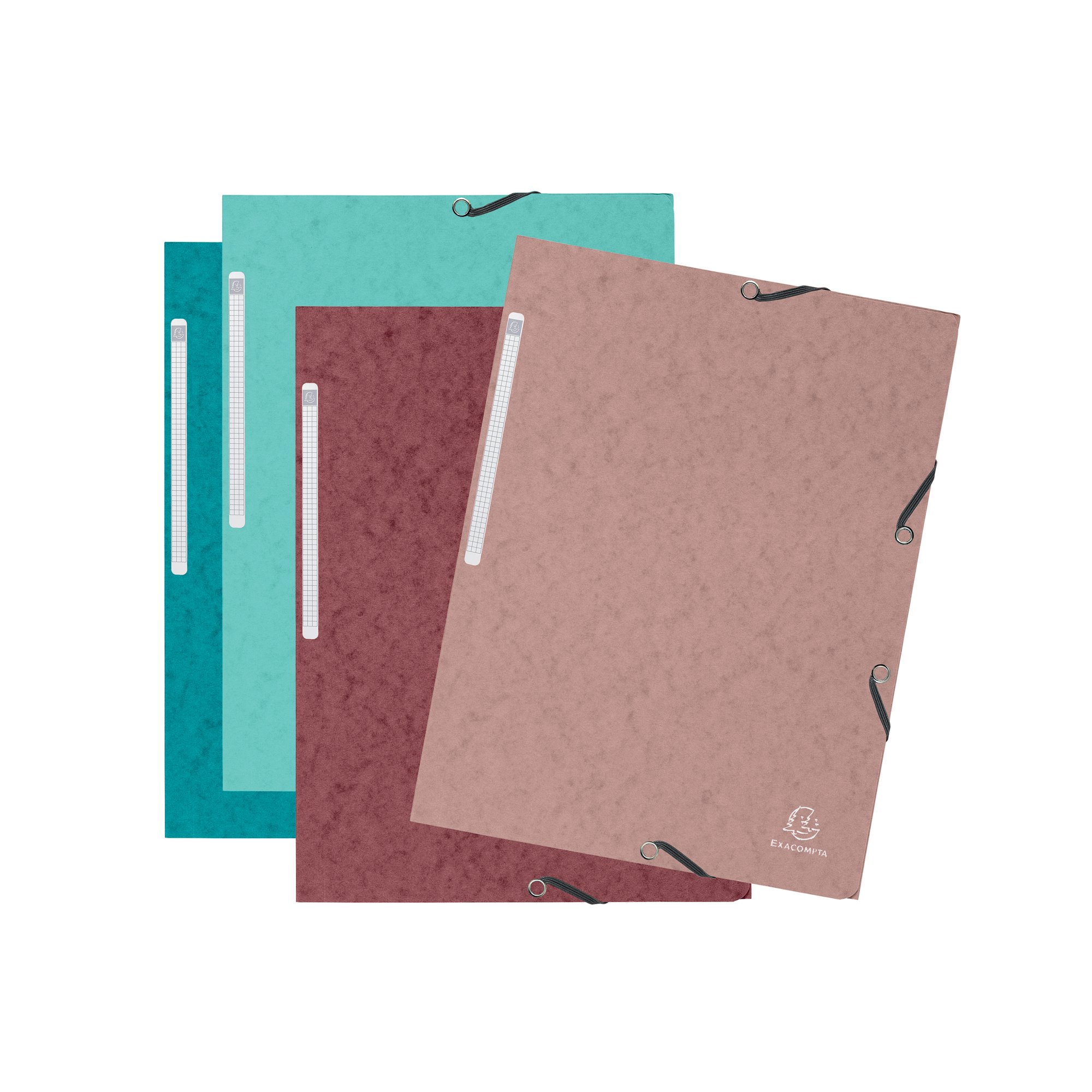 SKANDI ELASTIC FOLDER 3 FLAPS PK4