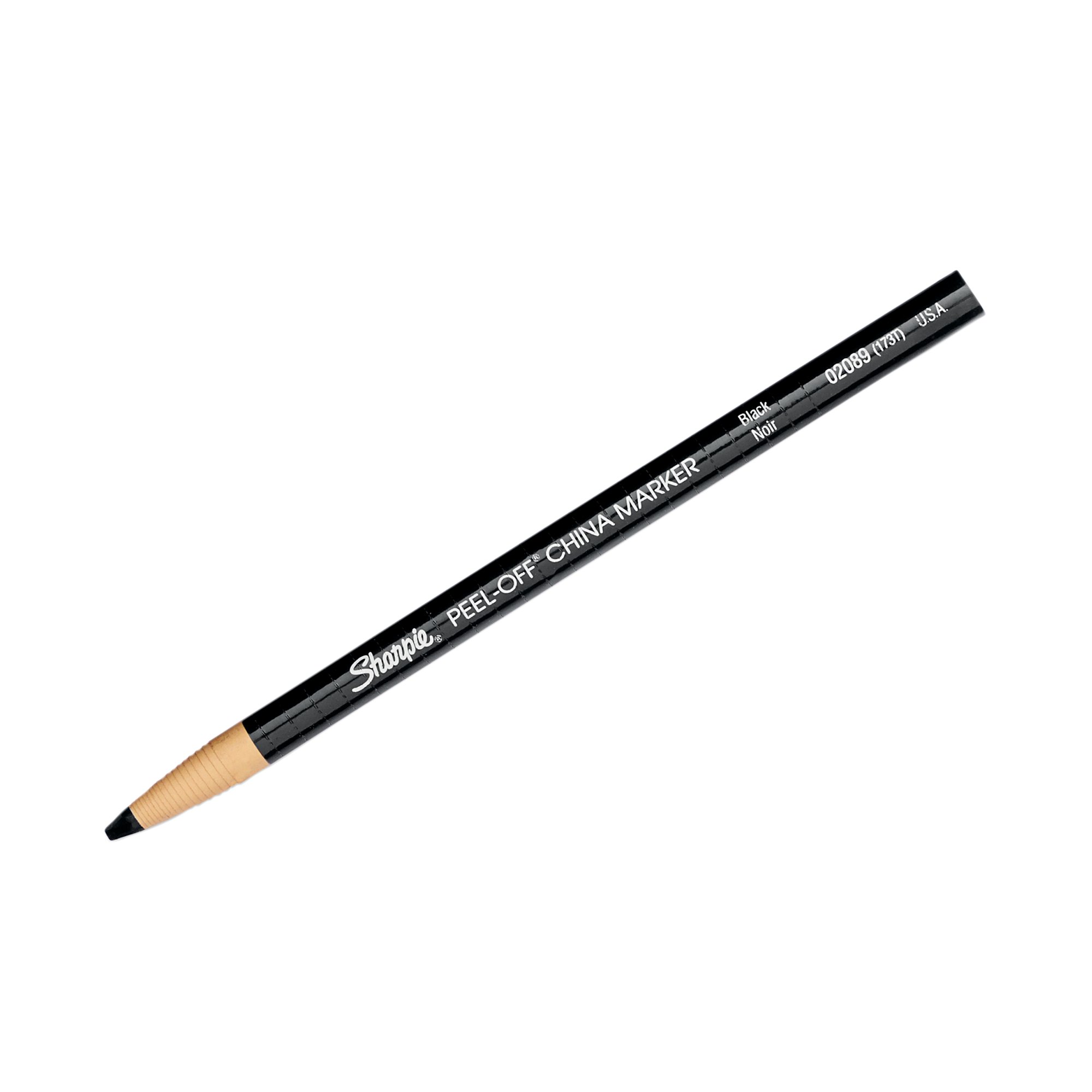 SHARPIE CHINA MARKER BLACK PK12