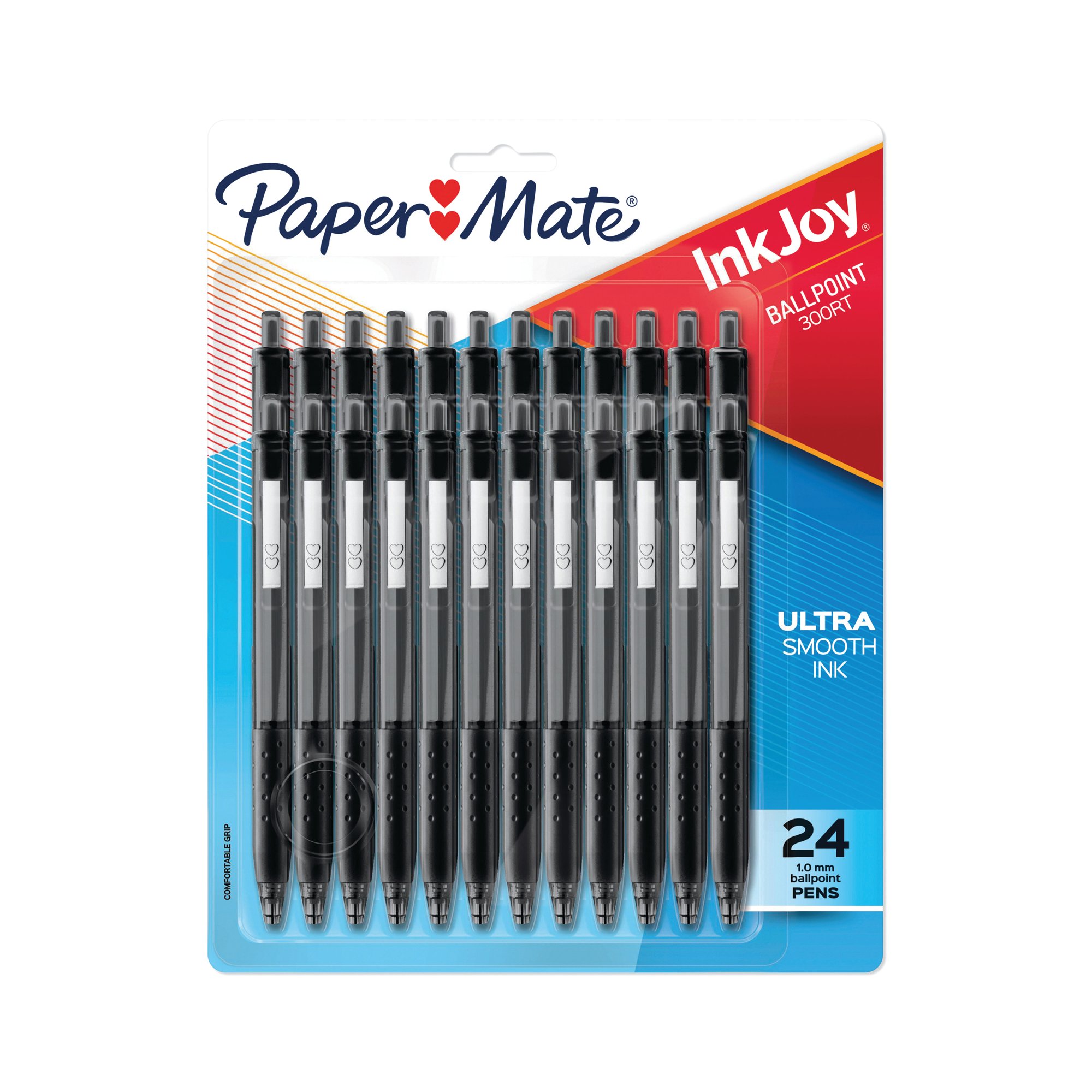 PAPERMATE INKJOY BALLPOINT BLK PK24