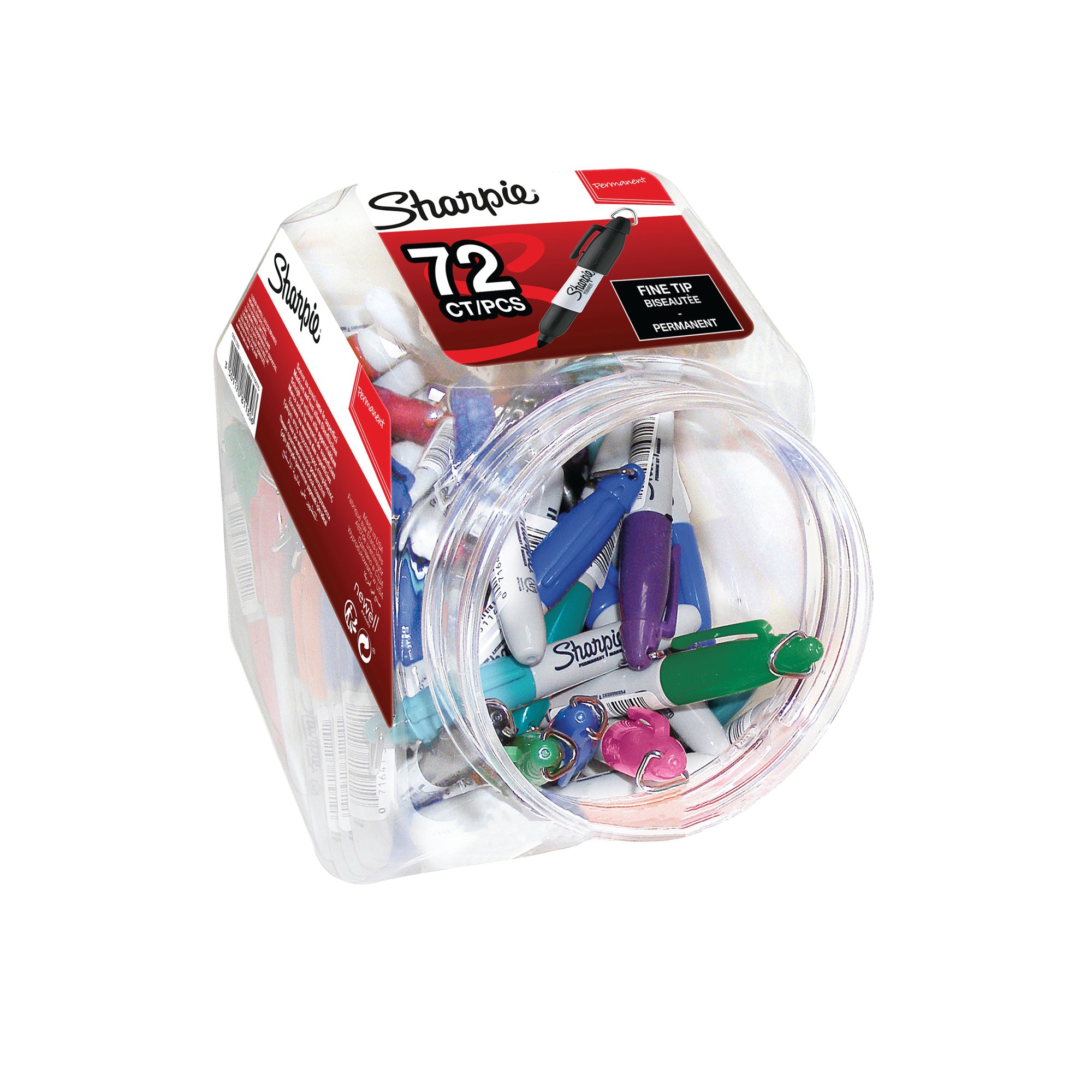 SHARPIE MINI PERM MARKERS AST PK72