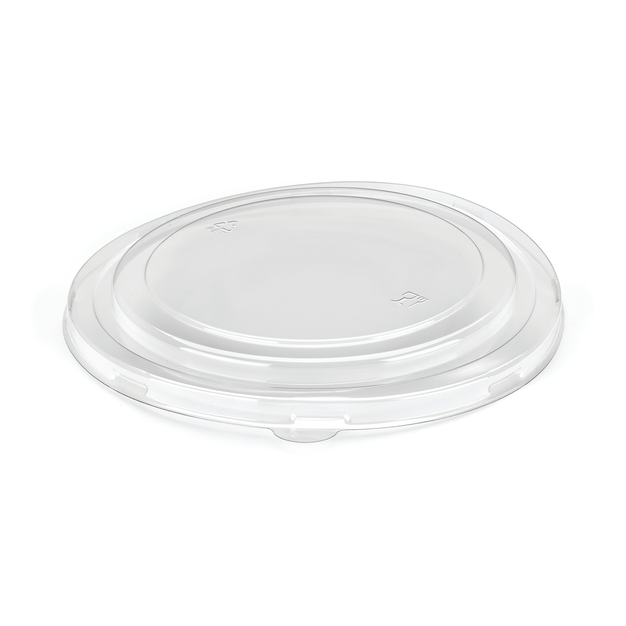 ROUND LID PET 1300ML CLEAR PK300