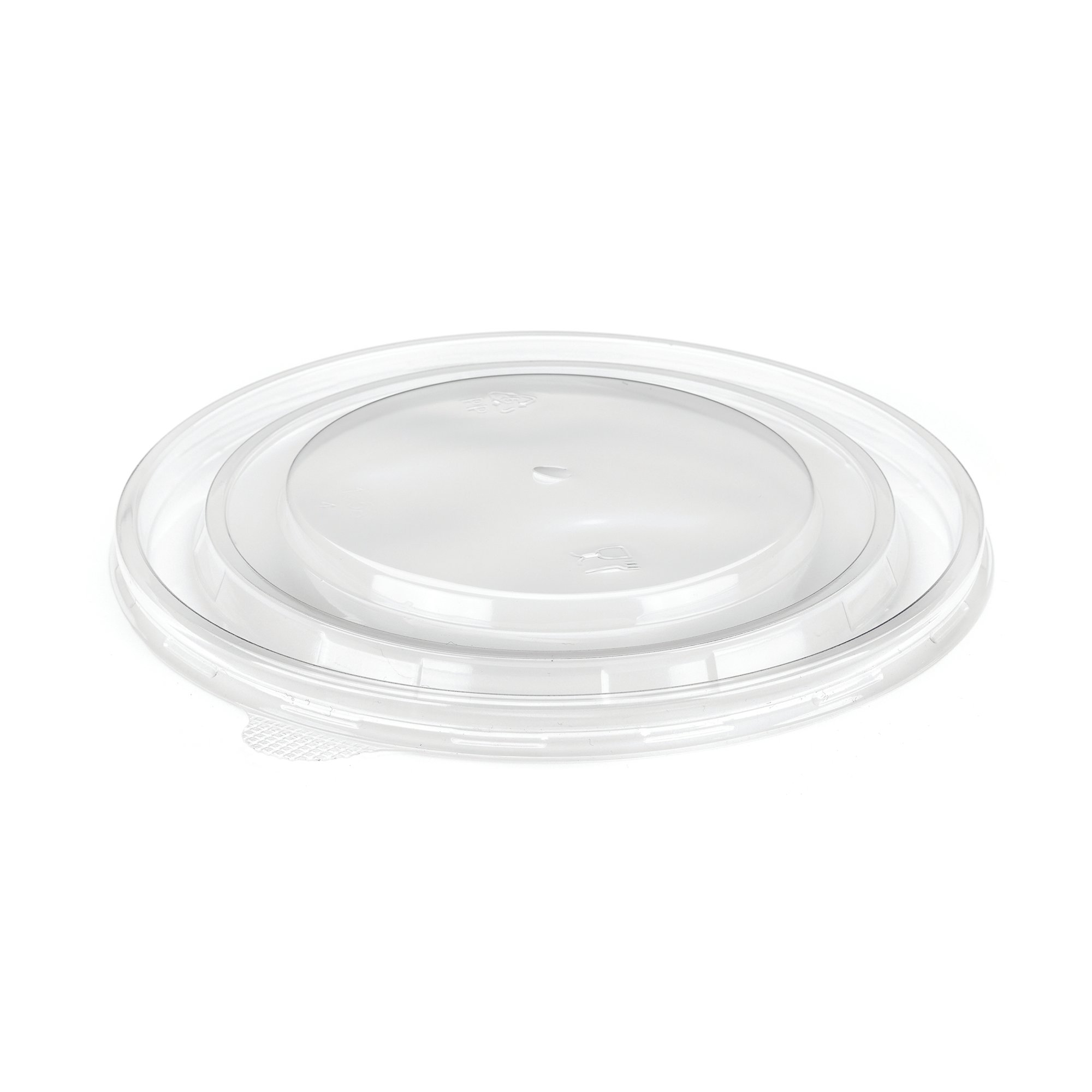 ROUND LID PP 1300ML CLEAR PK300