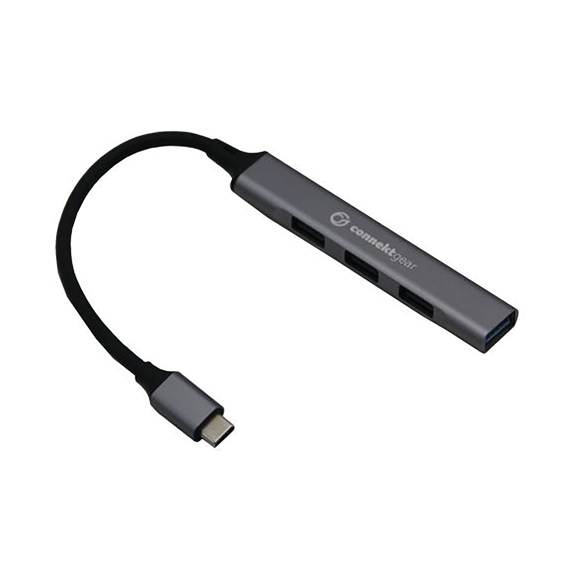 CONNEKT GEAR 4 PORT USB C HUB-USB A