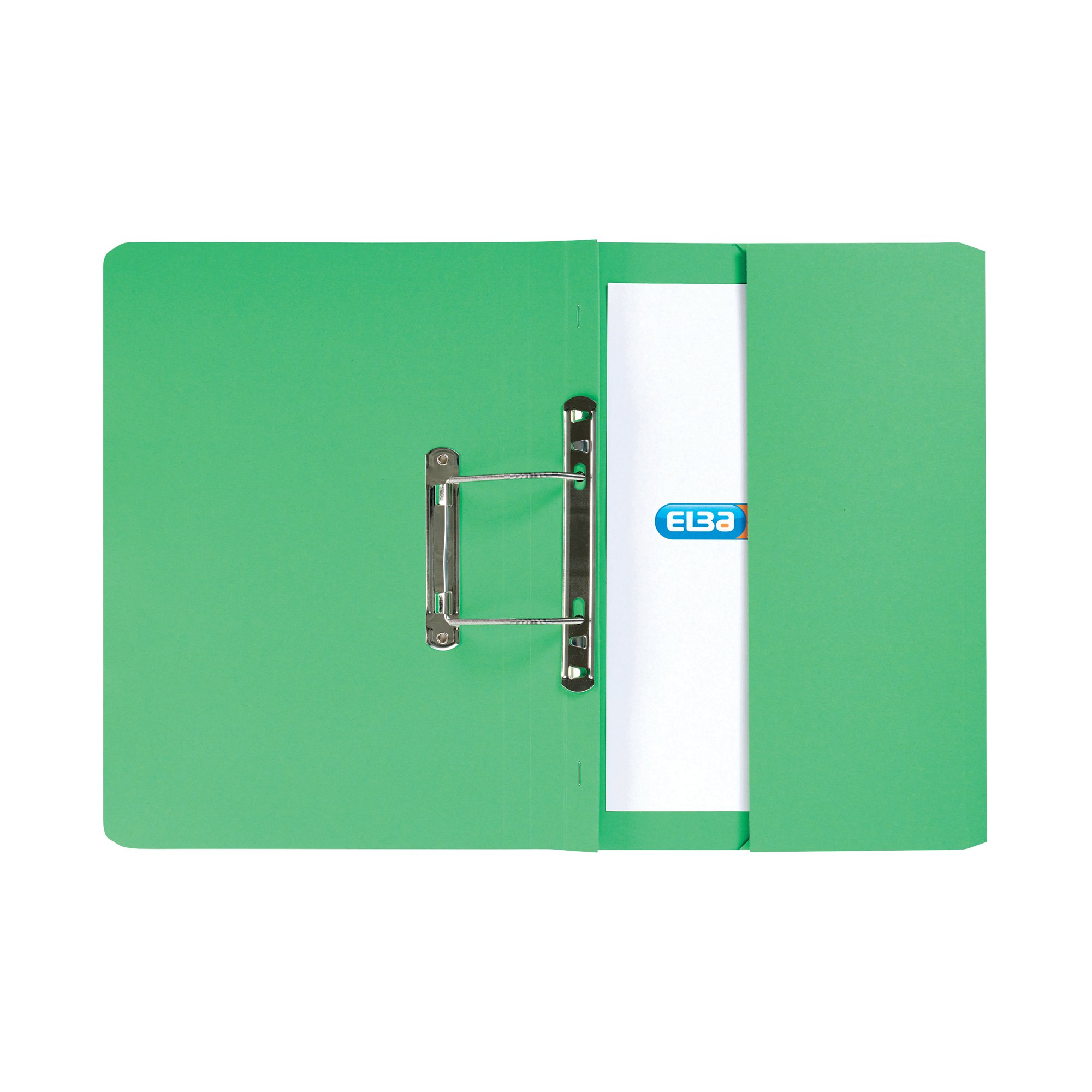 ELBA SPRING PKT FILE FC GREEN PK25