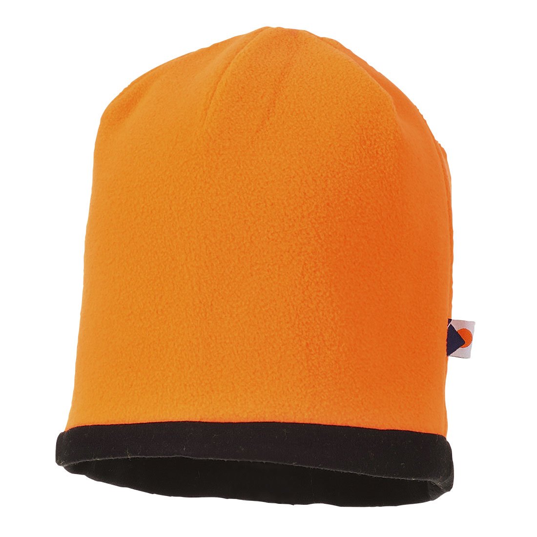 REVERSIBLE HIVIS BEANIE HAT O/B PK12