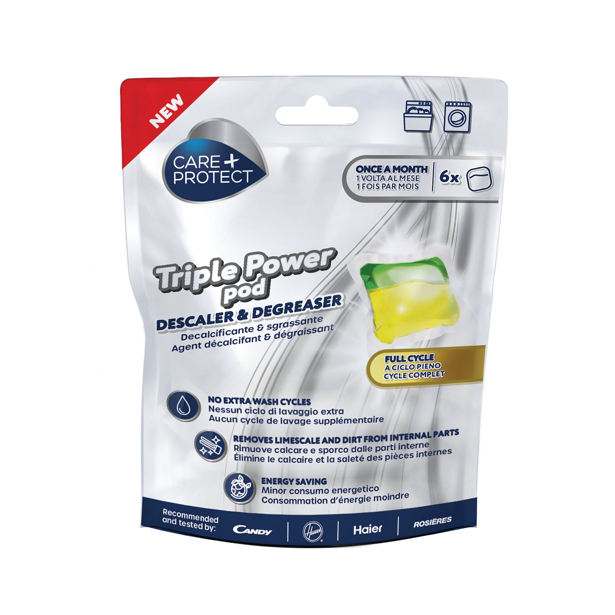 CARE+PROTECT TRIPLE POWER PODS PK6