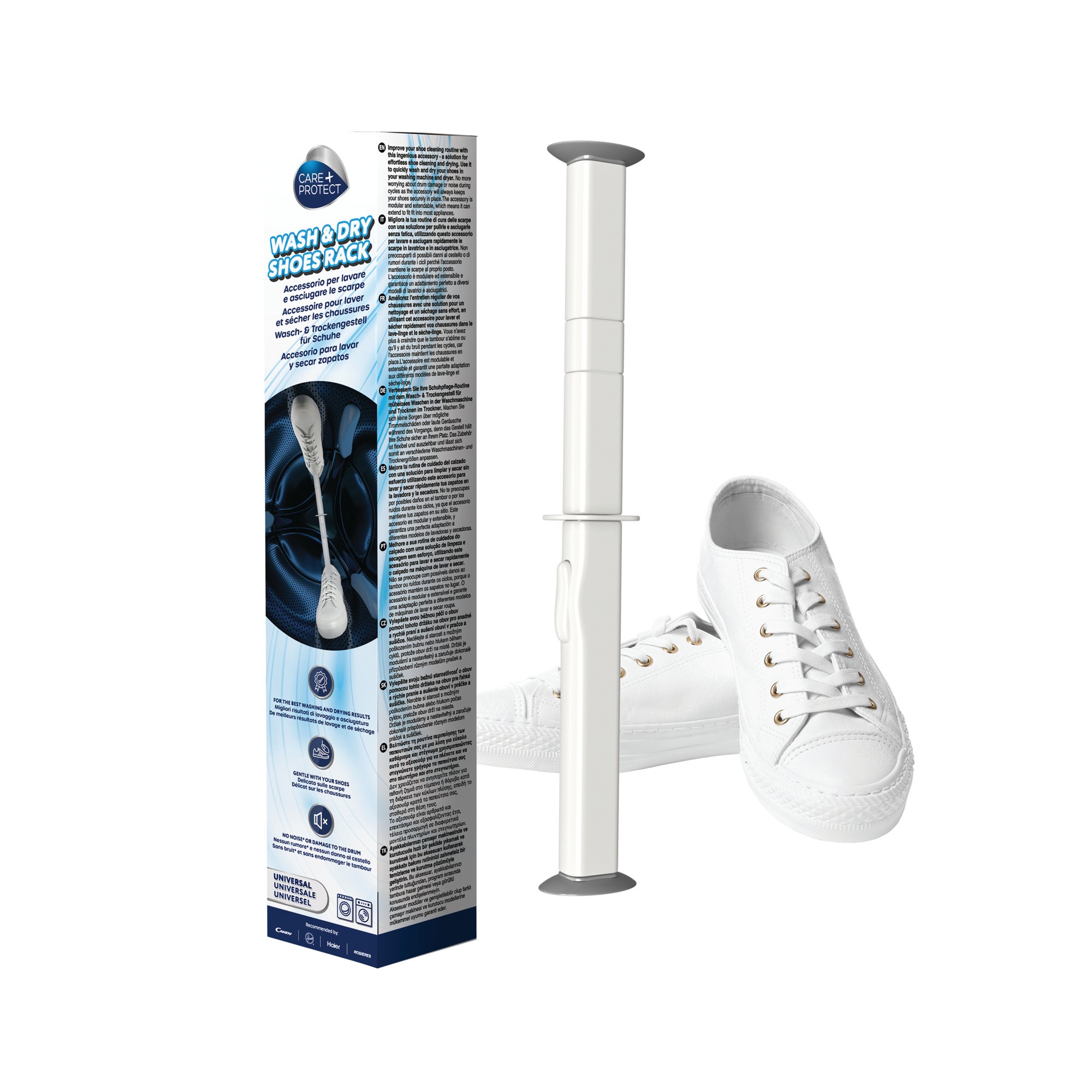 SHOE WASHING + DRYING RACK