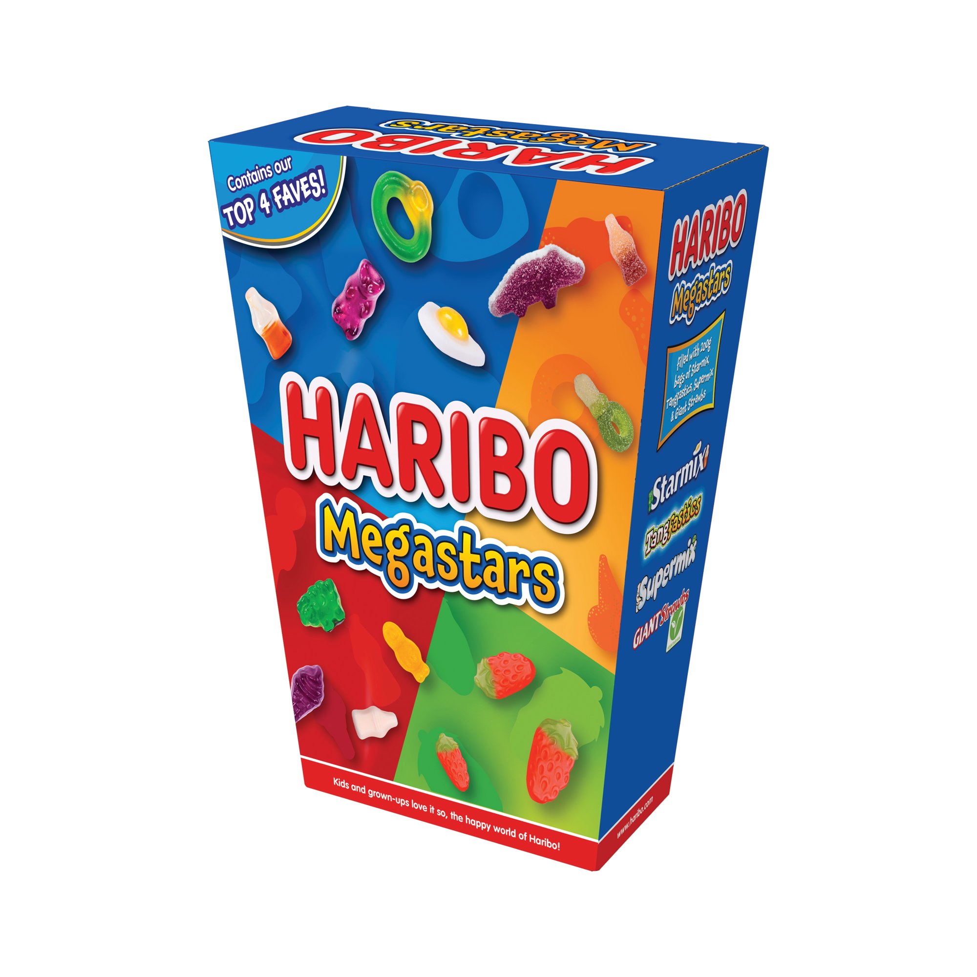 HARIBO MEGASTARS BOX 800G