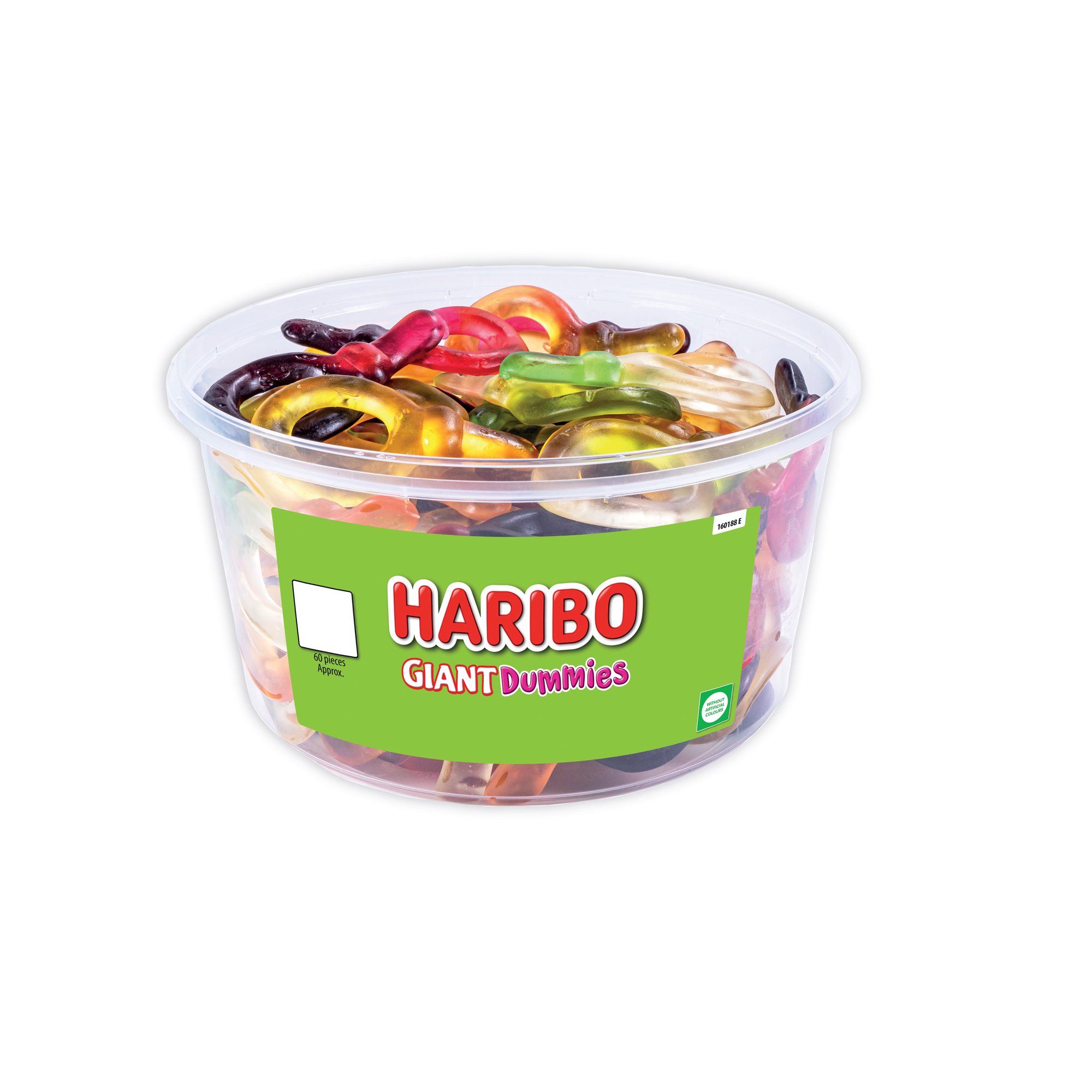 HARIBO GIANT DUMMIES DRUM 816G
