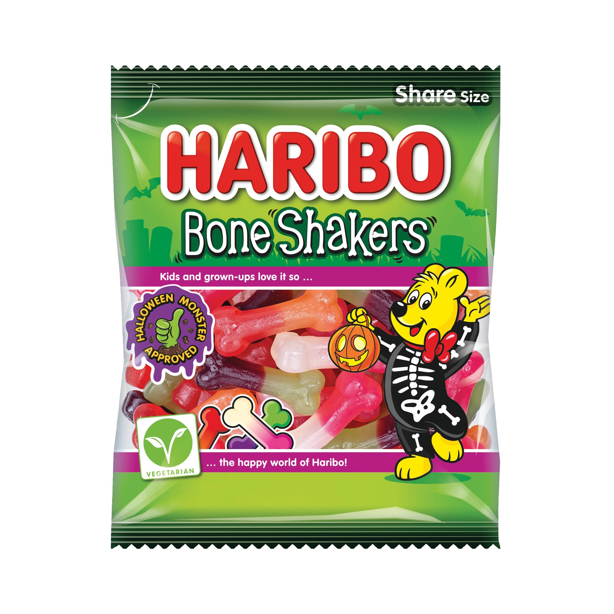HARIBO BONE SHAKERS BAG 160G