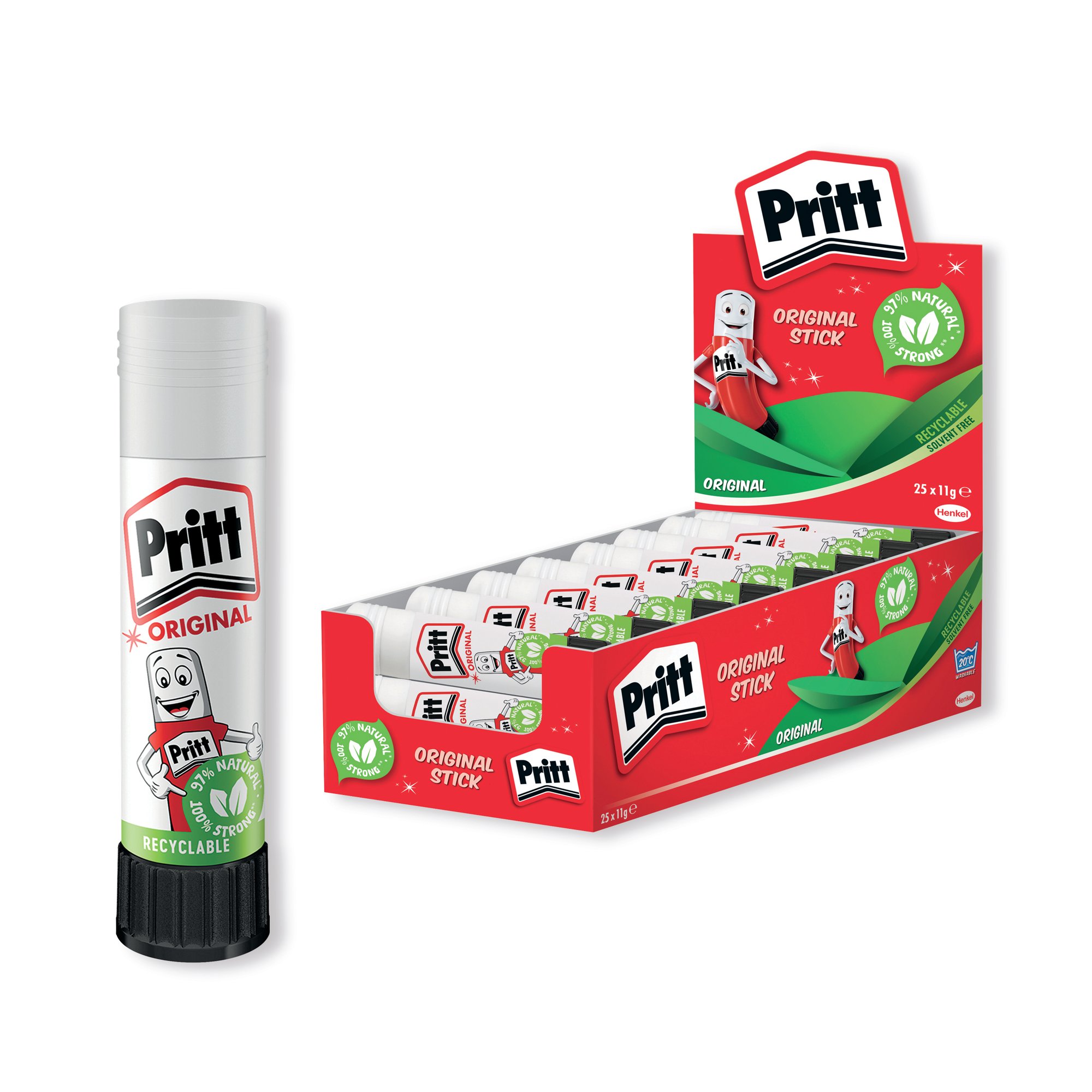 PRITT STICK SM 11G DISPLAY BOX PK25