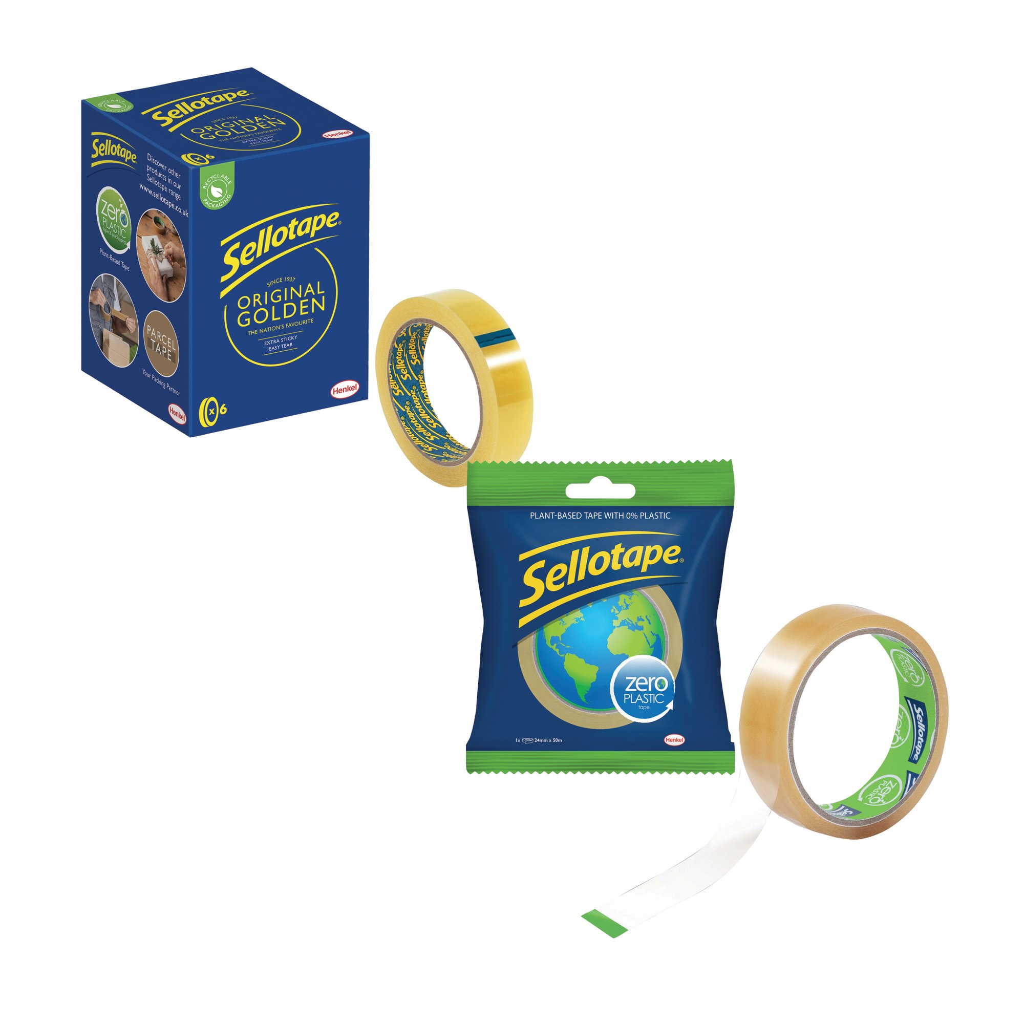 SELLOTAPE ORIG X6 + FOC ZERO PLASTIC
