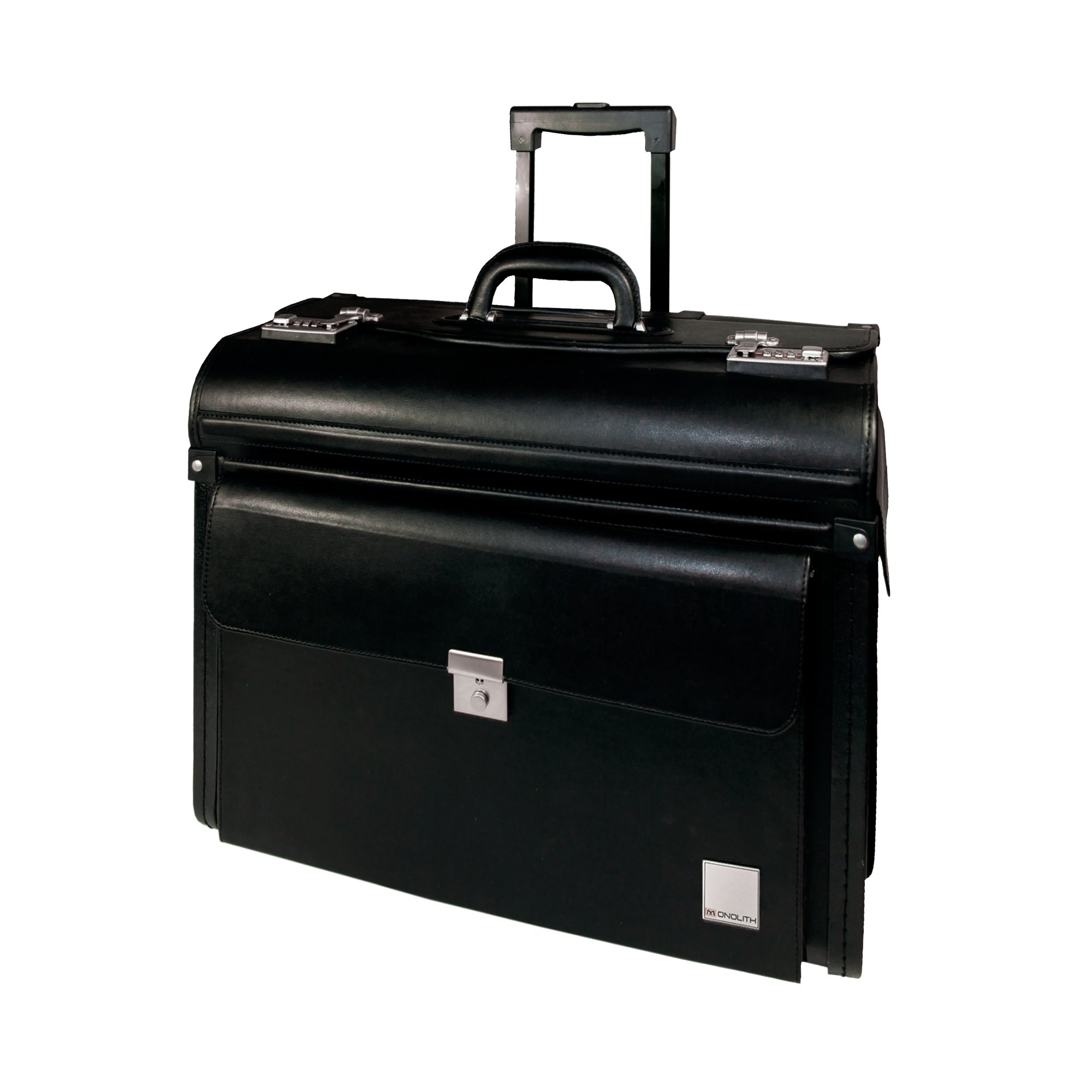 MONOLITH ROLLING PILOT CASE PVC BLK