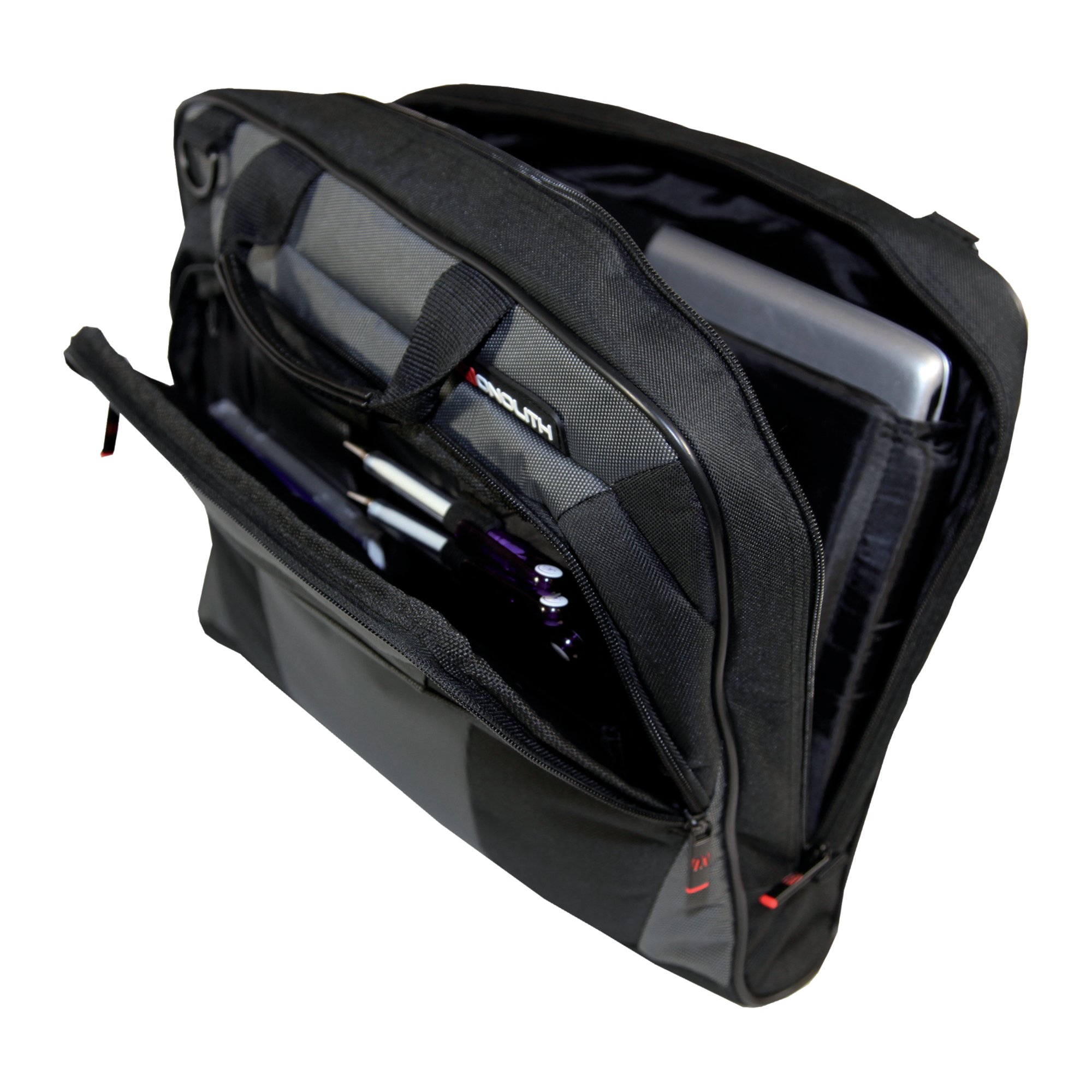 MONOLITH NYLON LAPTOP MESSENGER BAG