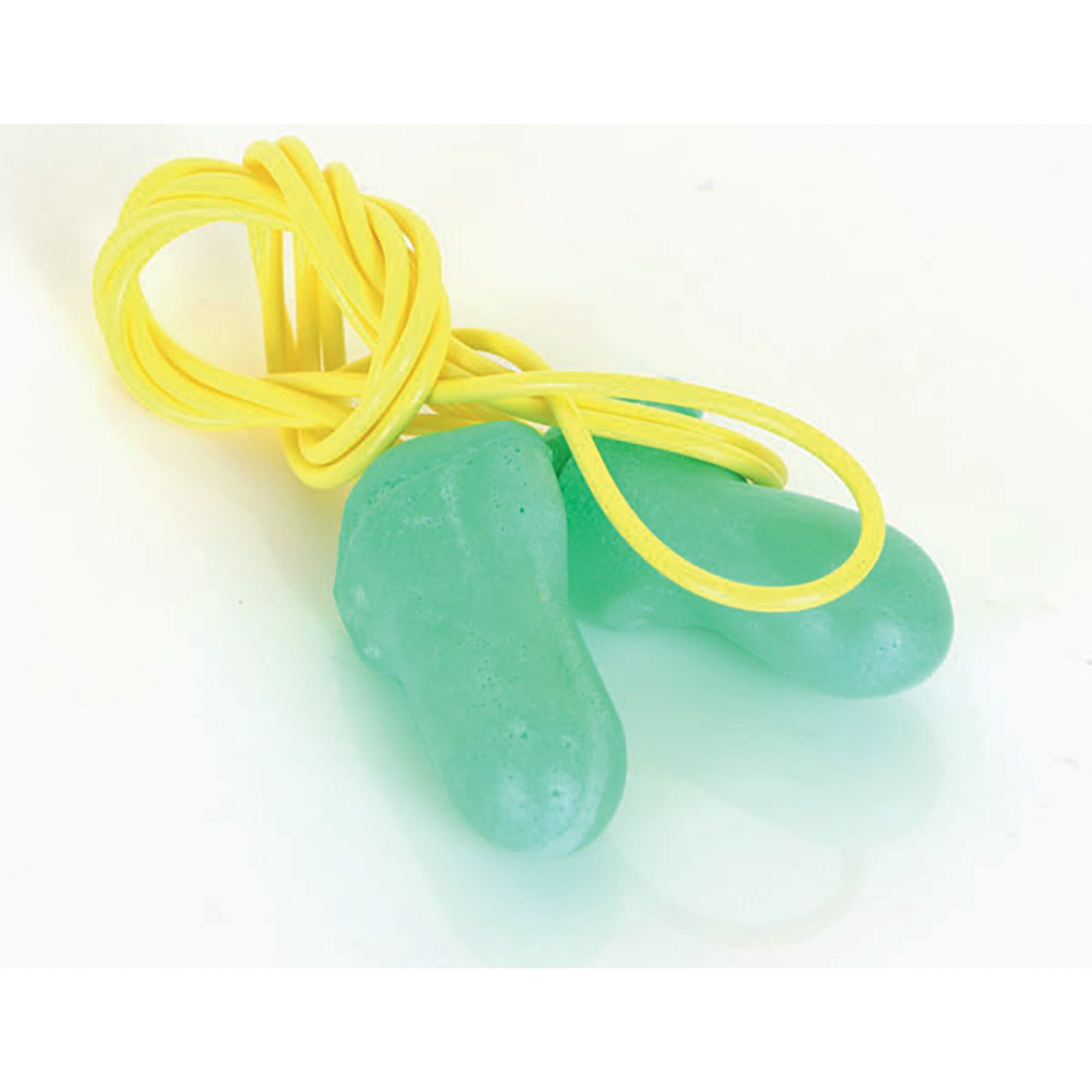 MAXLITE EARPLUGS CORDED GREEN PK100