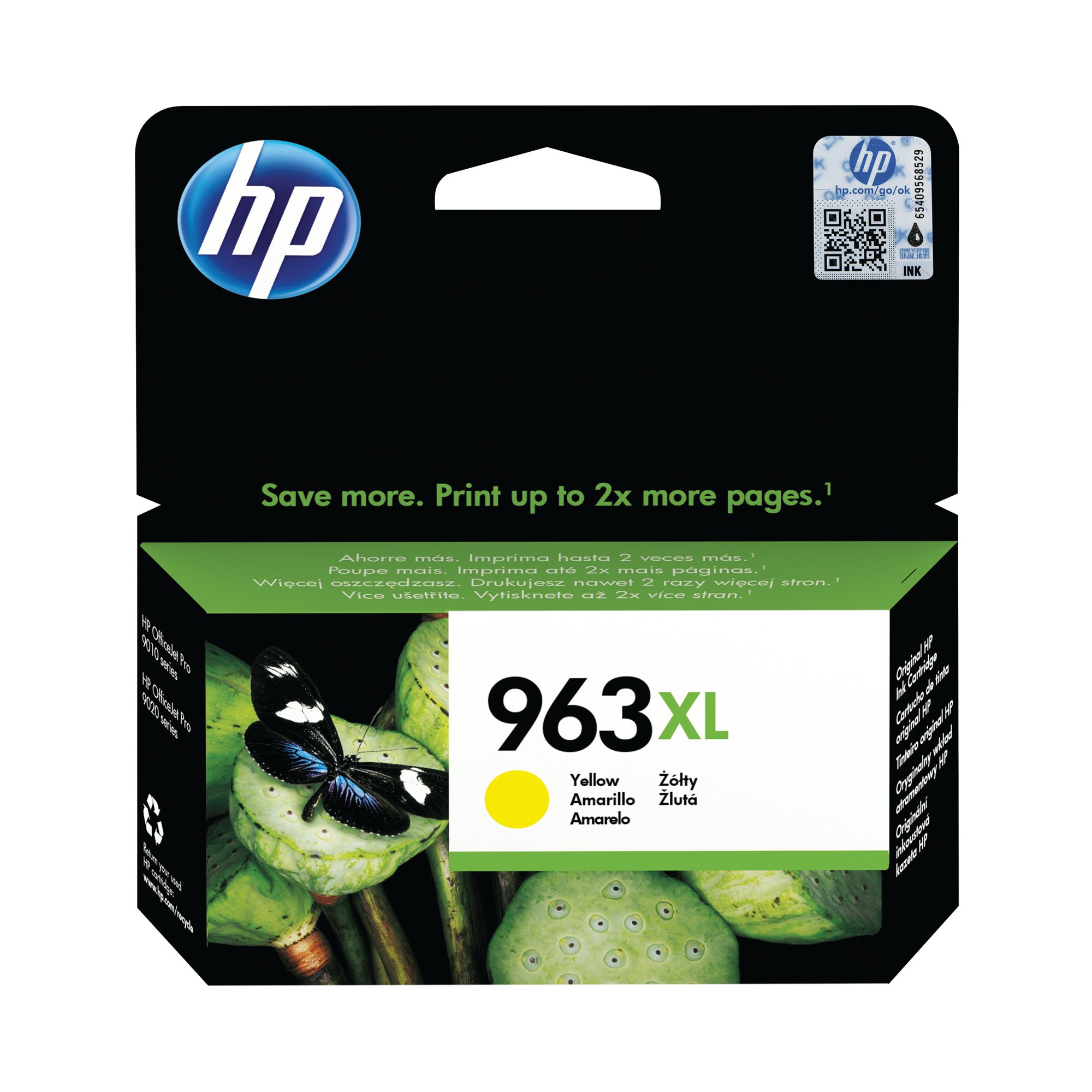 HP 963XL INK CARTRIDGE HY YELLOW
