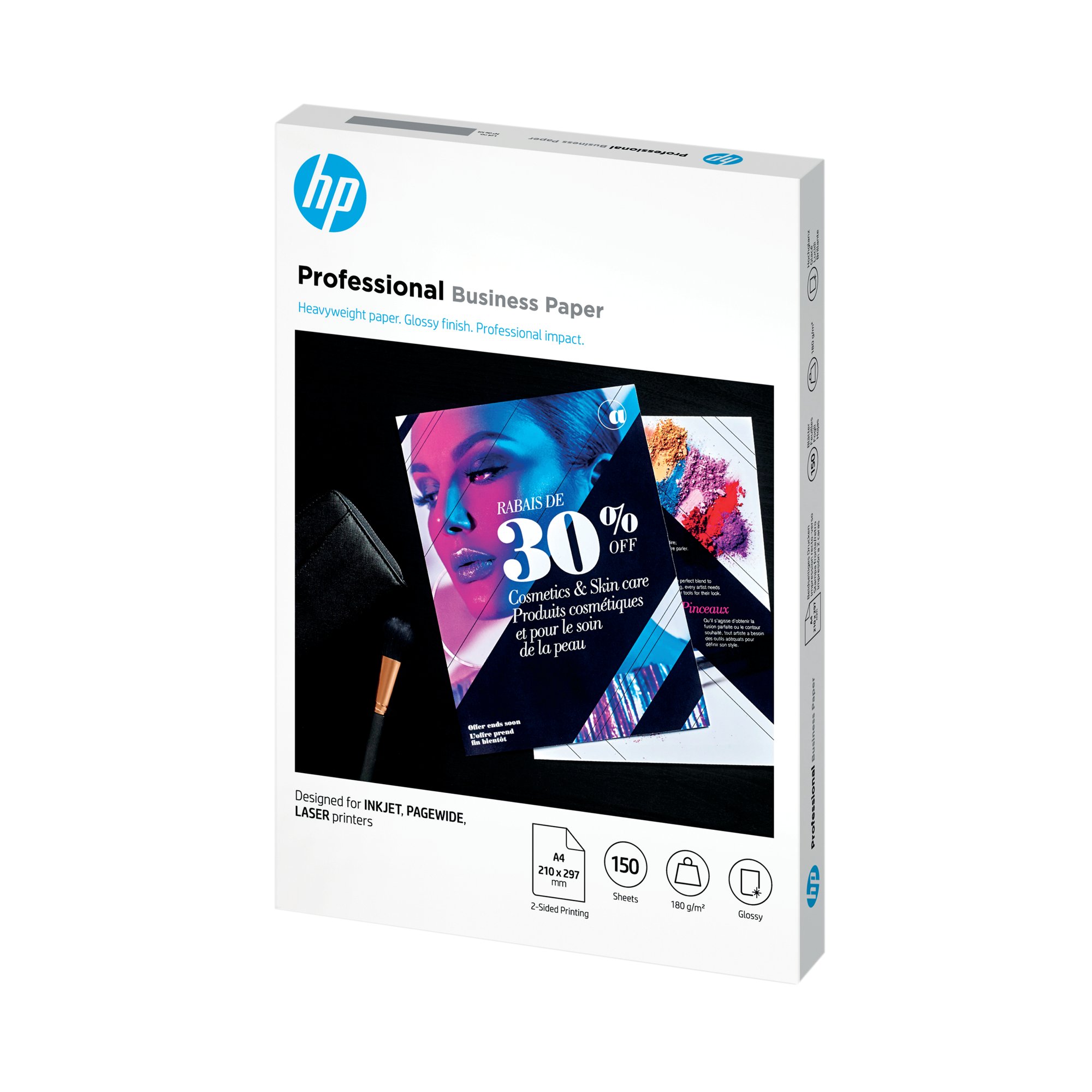 HP PROF BIZ GLOSSY 180G A4 150SHTS