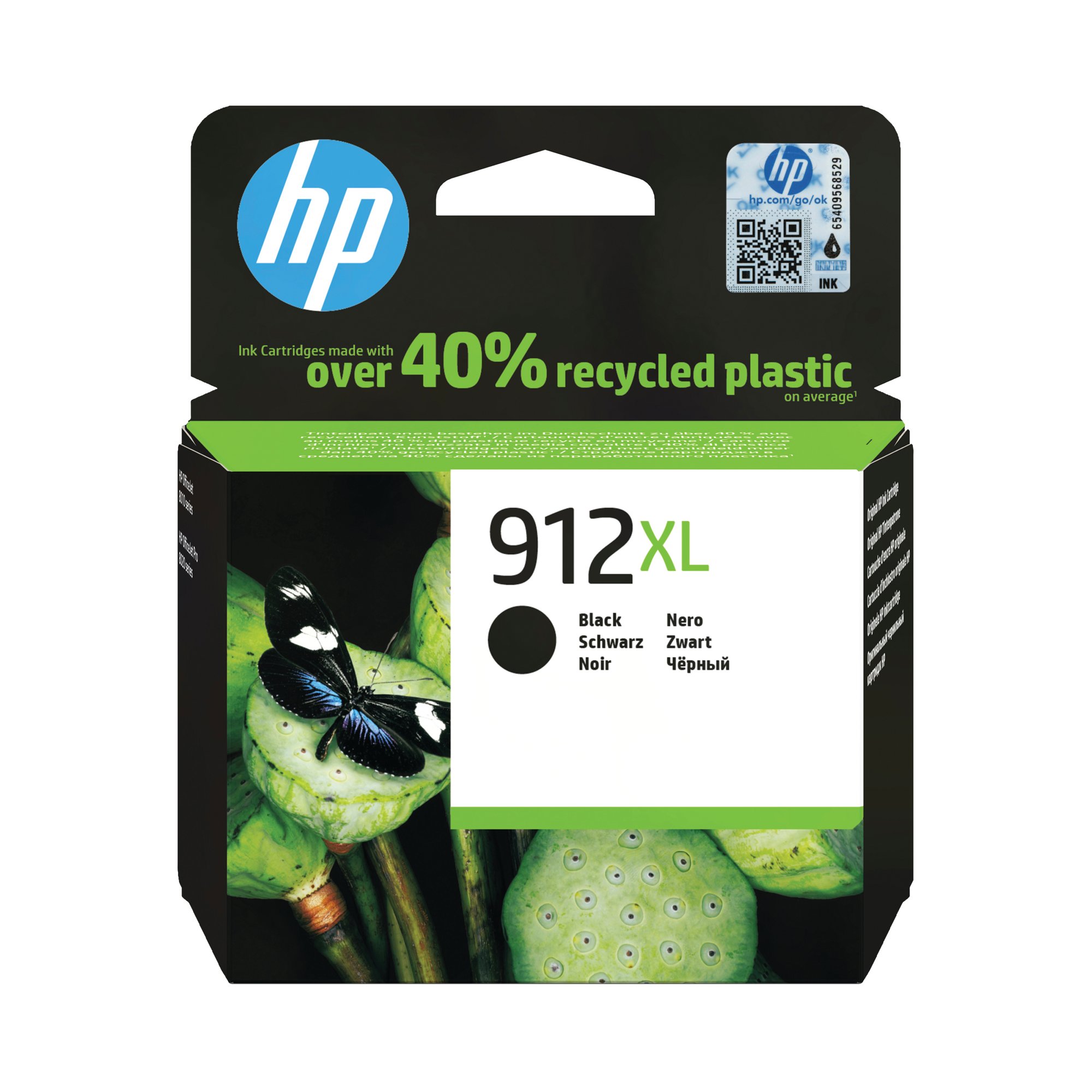 HP 912XL INK CARTRIDGE HY BLACK