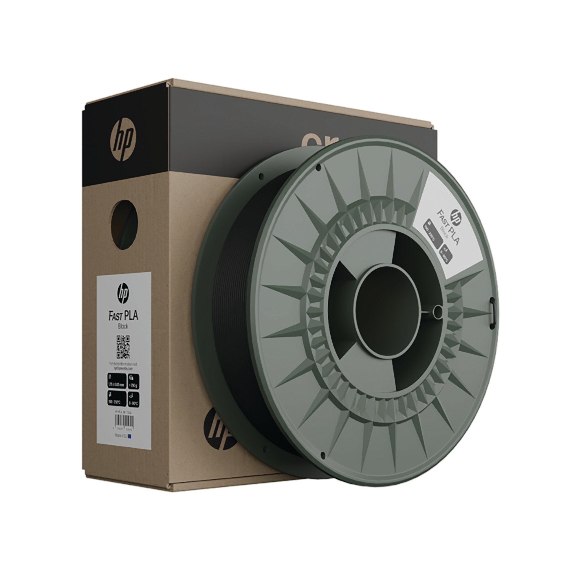 HP ROBOT FILAMENT 1.75MM 750G BLACK