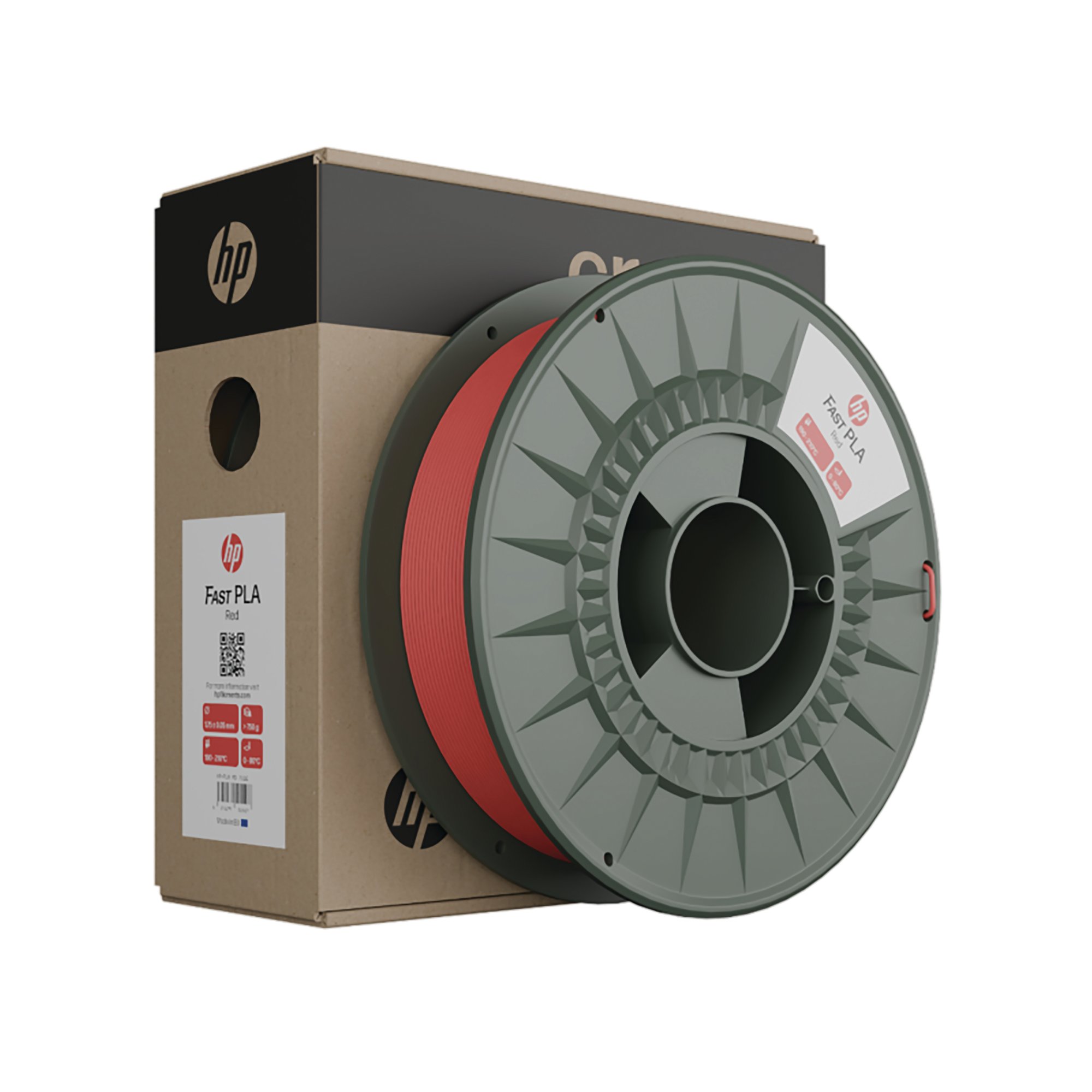 HP ROBOT FILAMENT 1.75MM 750G RED