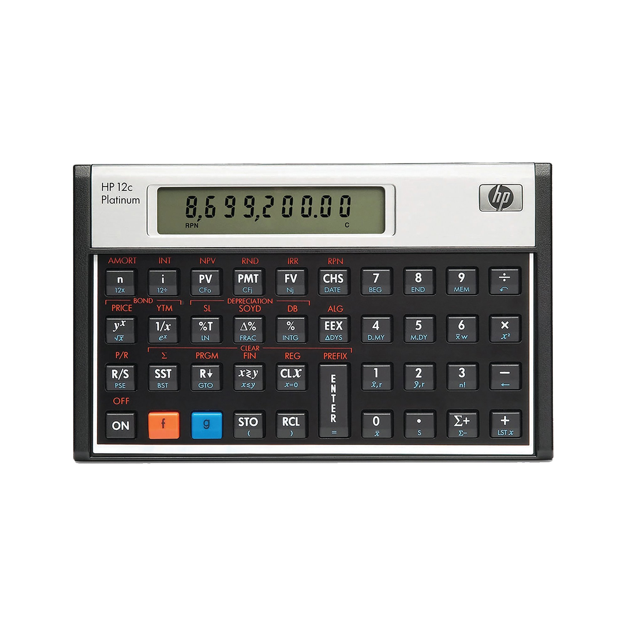 HP 12C PLATINUM FINANCIAL CALC INT