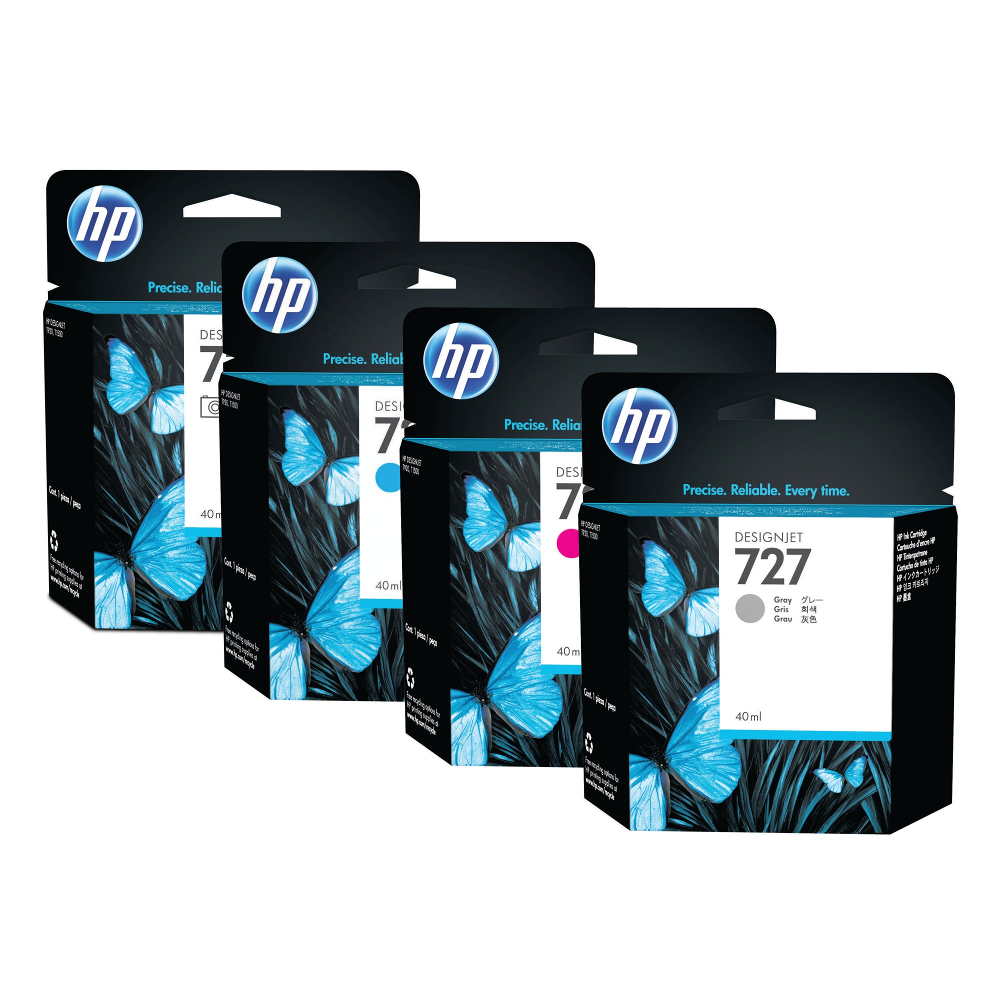 HP 727 DESIGNJET INK CART MATTE BLK