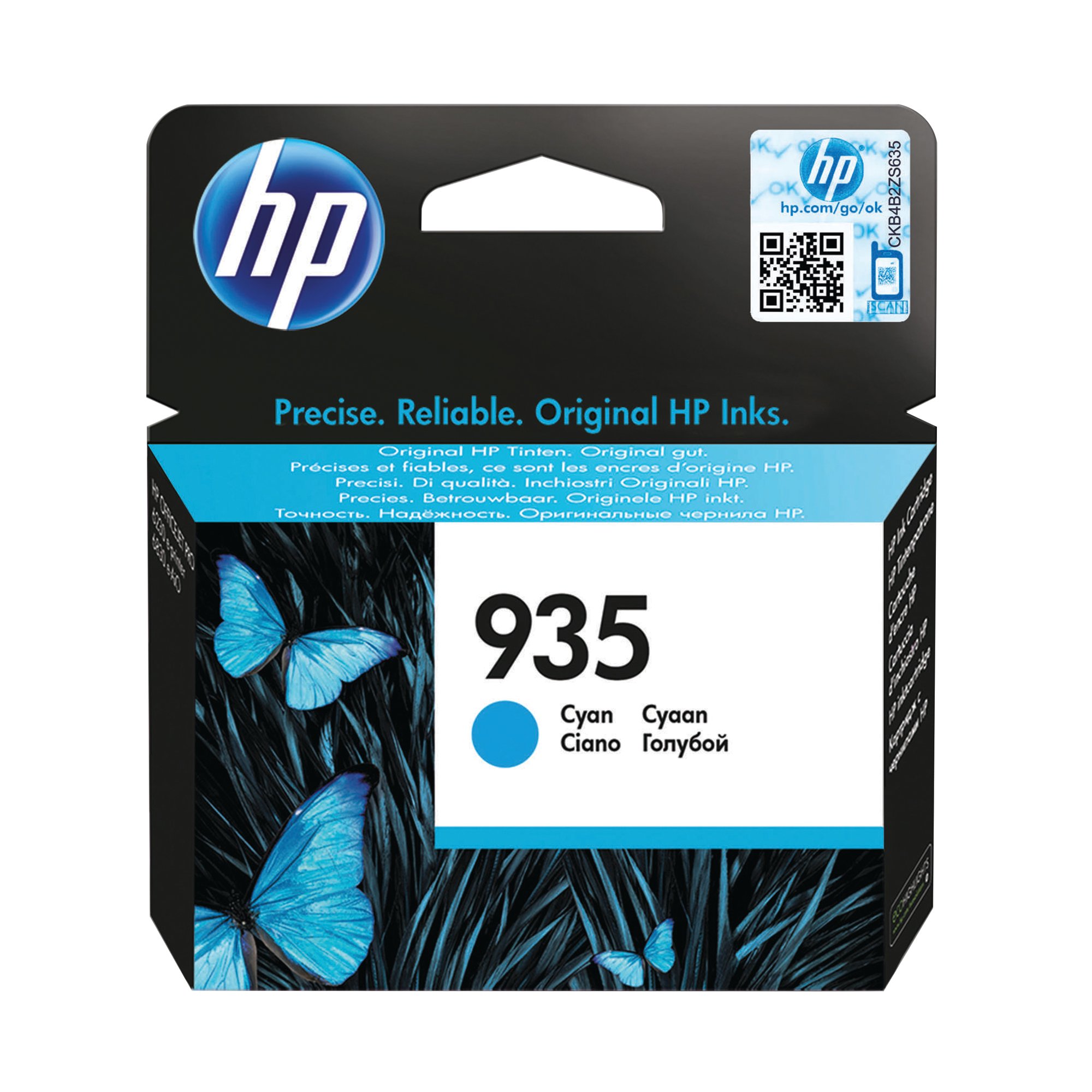 OEM HP C2P20AE (935) INK CARTRIDGE CYAN