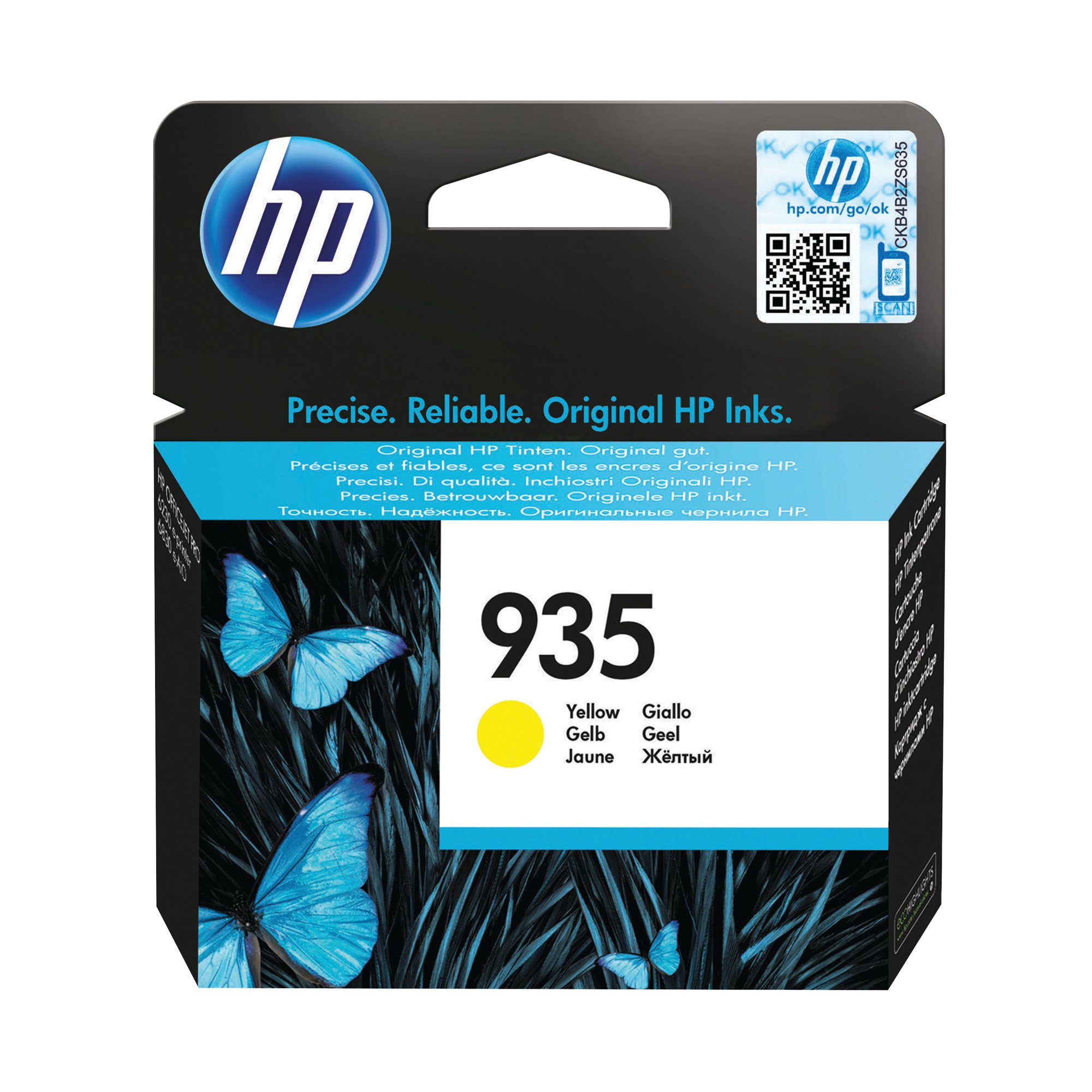 HP C2P22AE (935) INK CARTRIDGE YELLOW 40