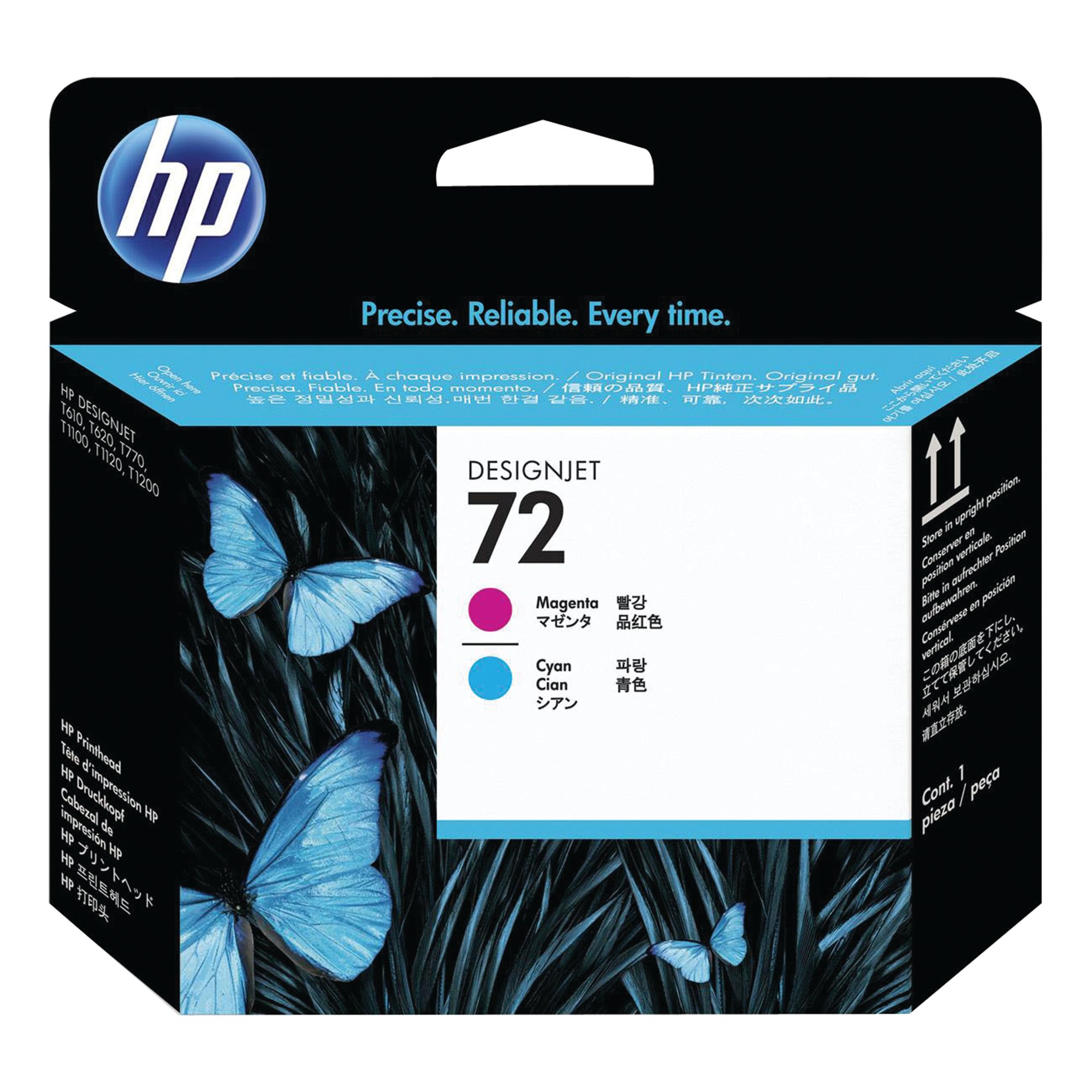 HP 72 DESIGNJET PRINTHEAD CYAN/MAG