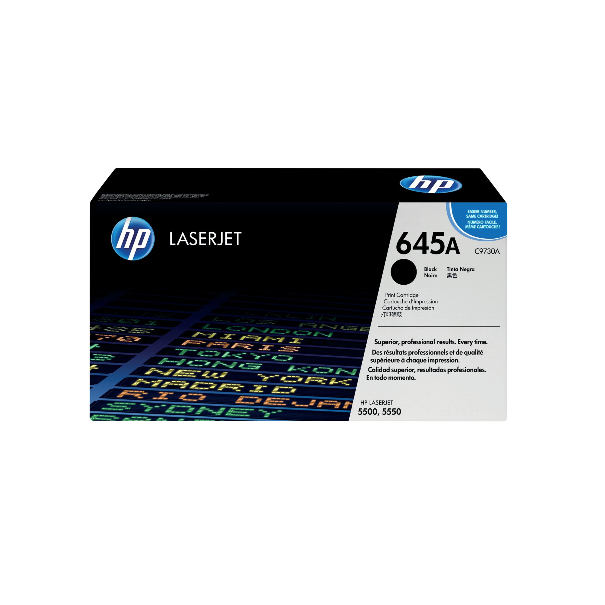 HP 645A LASERJET TONER CARTRIDGE BLK