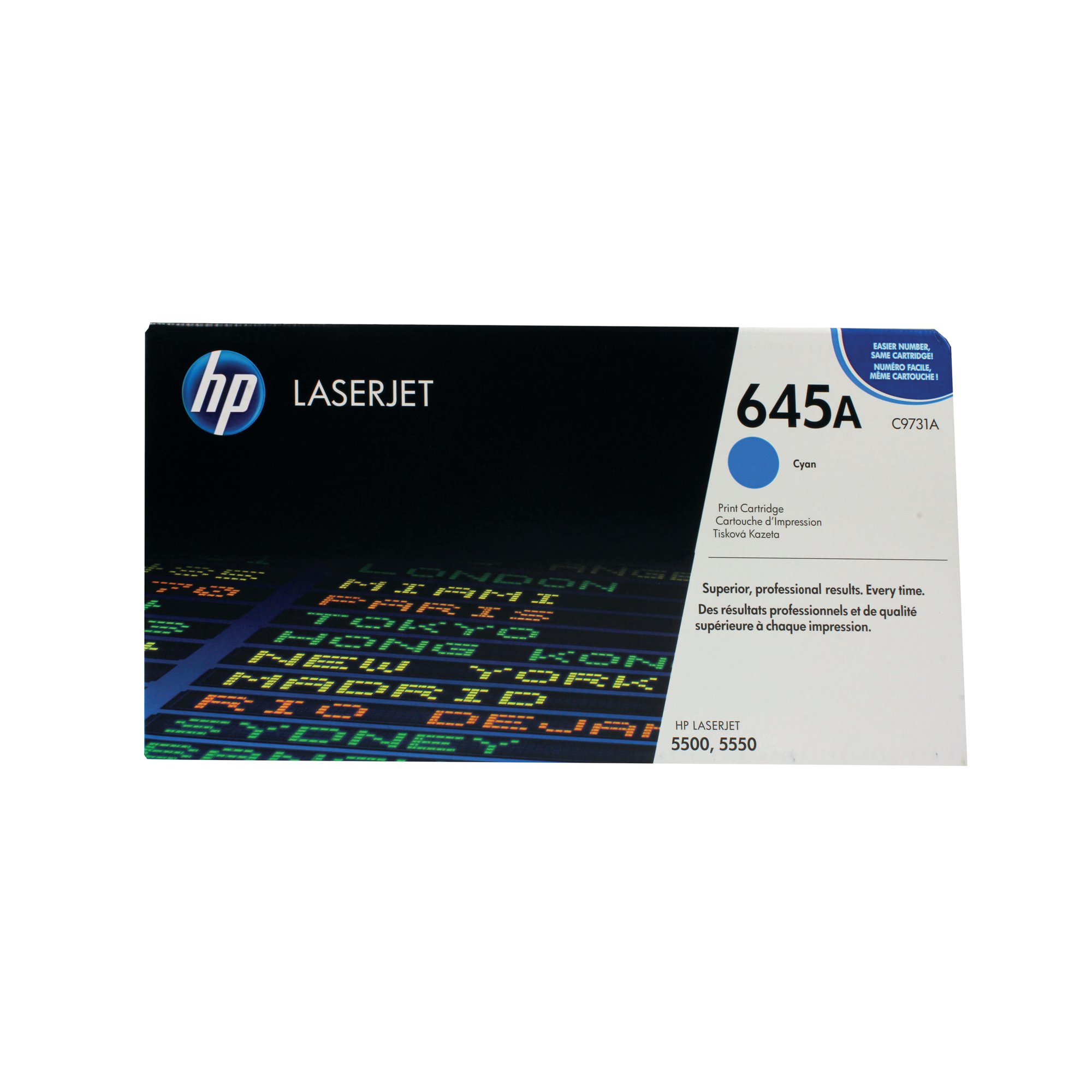 HP 645A LASERJET TONER CARTRIDGE CY