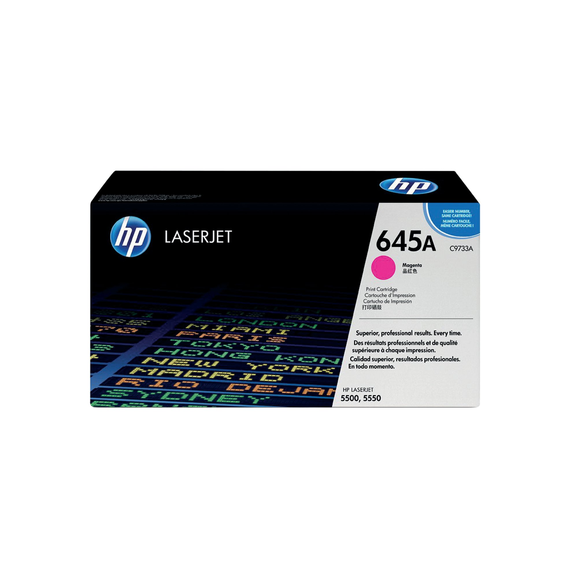 HP 645A LASERJET TONER CART MAGENTA