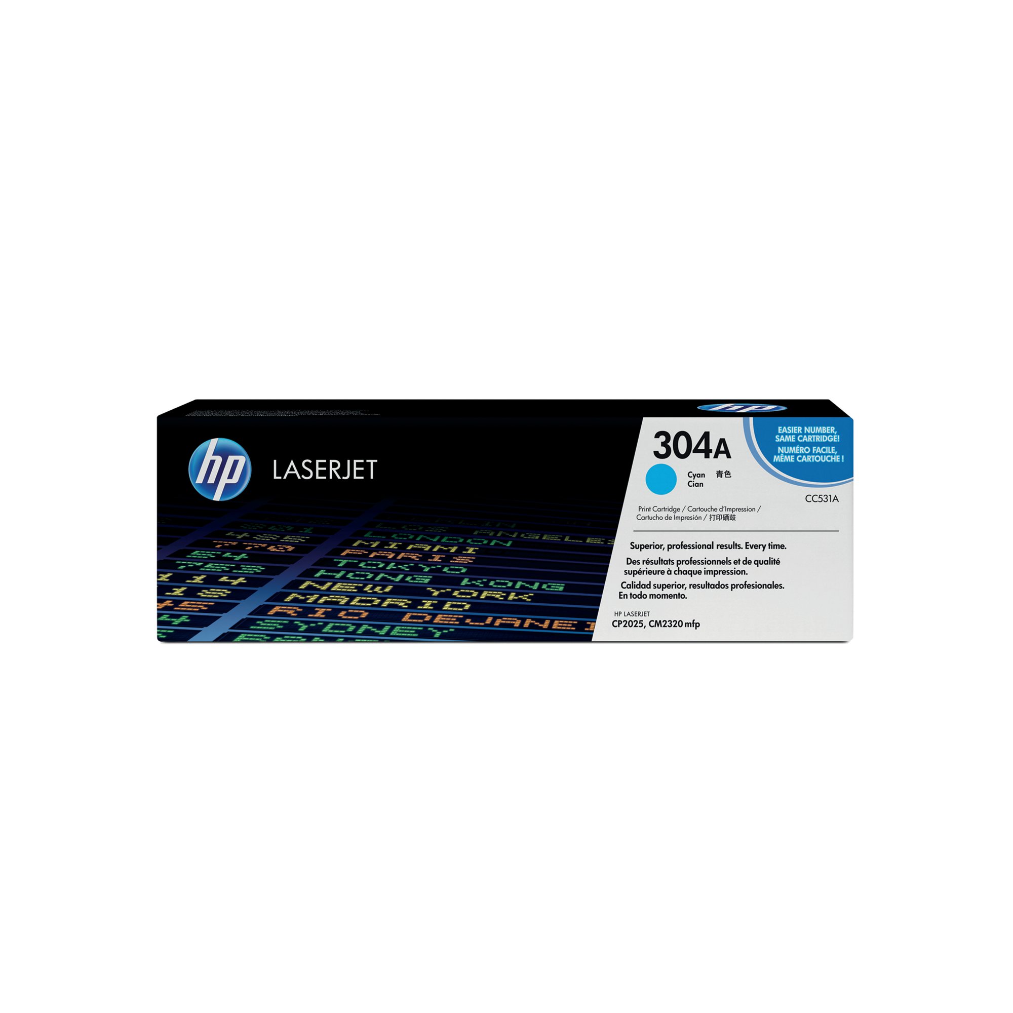 HP 304A CYAN LASER TONER